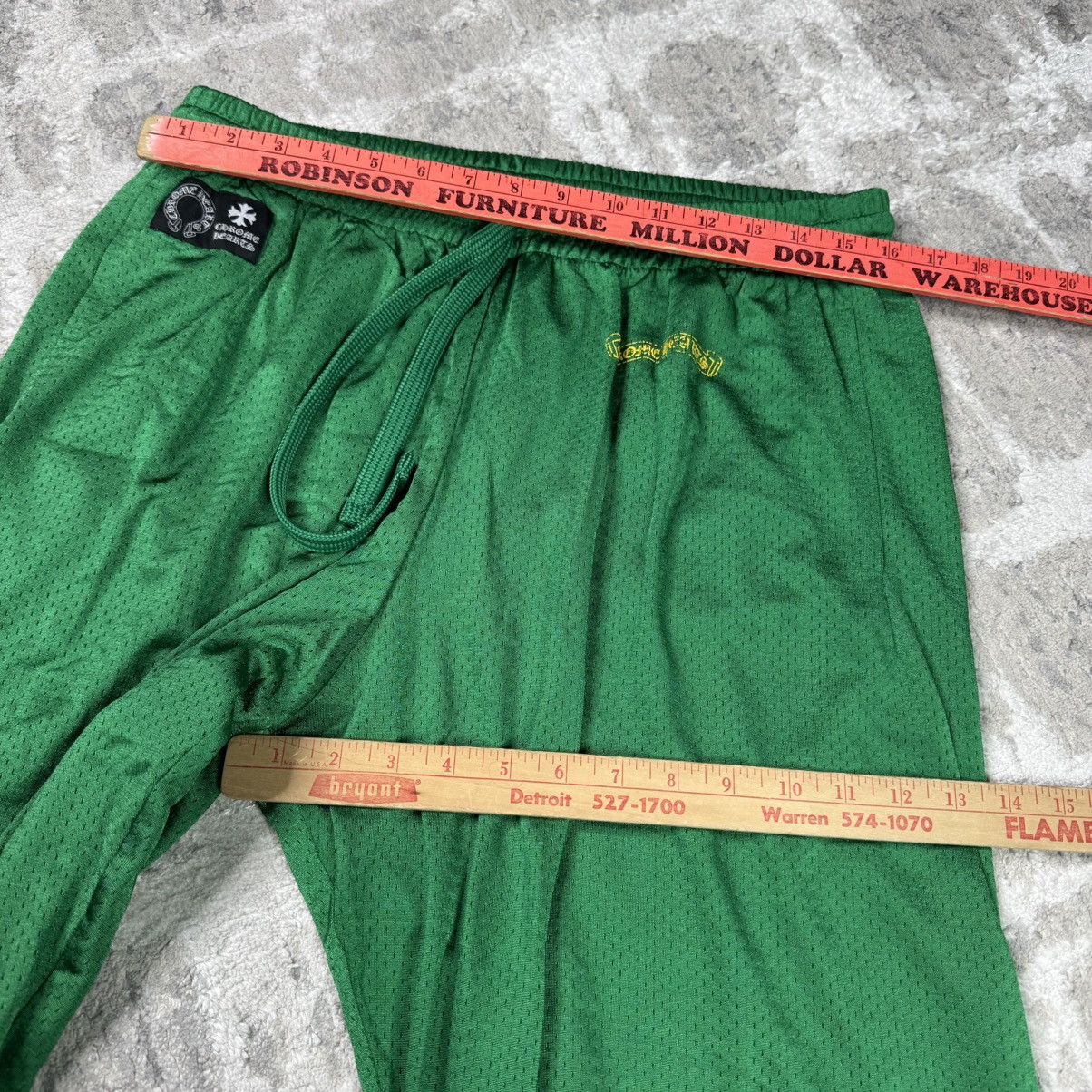Chrome Hearts Mesh CH floral jersey sweatpants Size US 36 / EU 52 - 21 Thumbnail