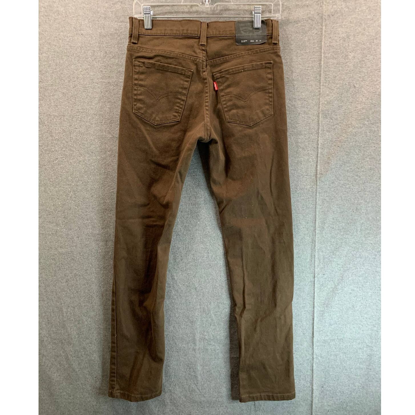 Levi's Levi's Jeans Women Size 28 Brown Jeans Size 28" / US 6 / IT 42 - 2 Thumbnail