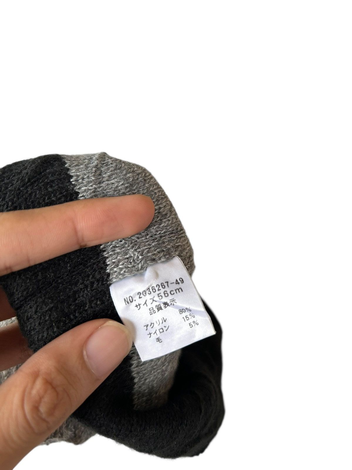Japanese Brand × Kapital × Vintage Skull Made in Japan Punk Style Beanie Hats Size ONE SIZE - 7 Thumbnail