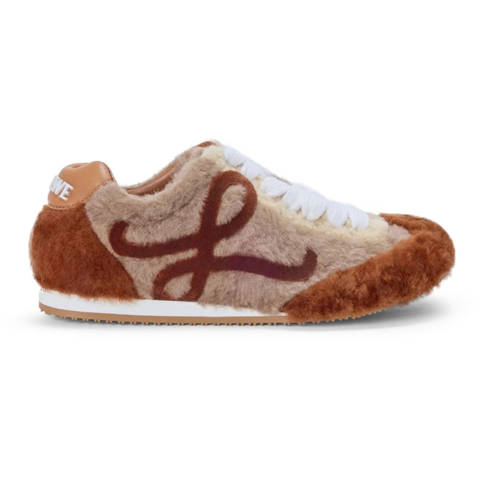 LOEWE Ballet Runner 2.0 $1400 Tan/Multitone Sneakers New & A