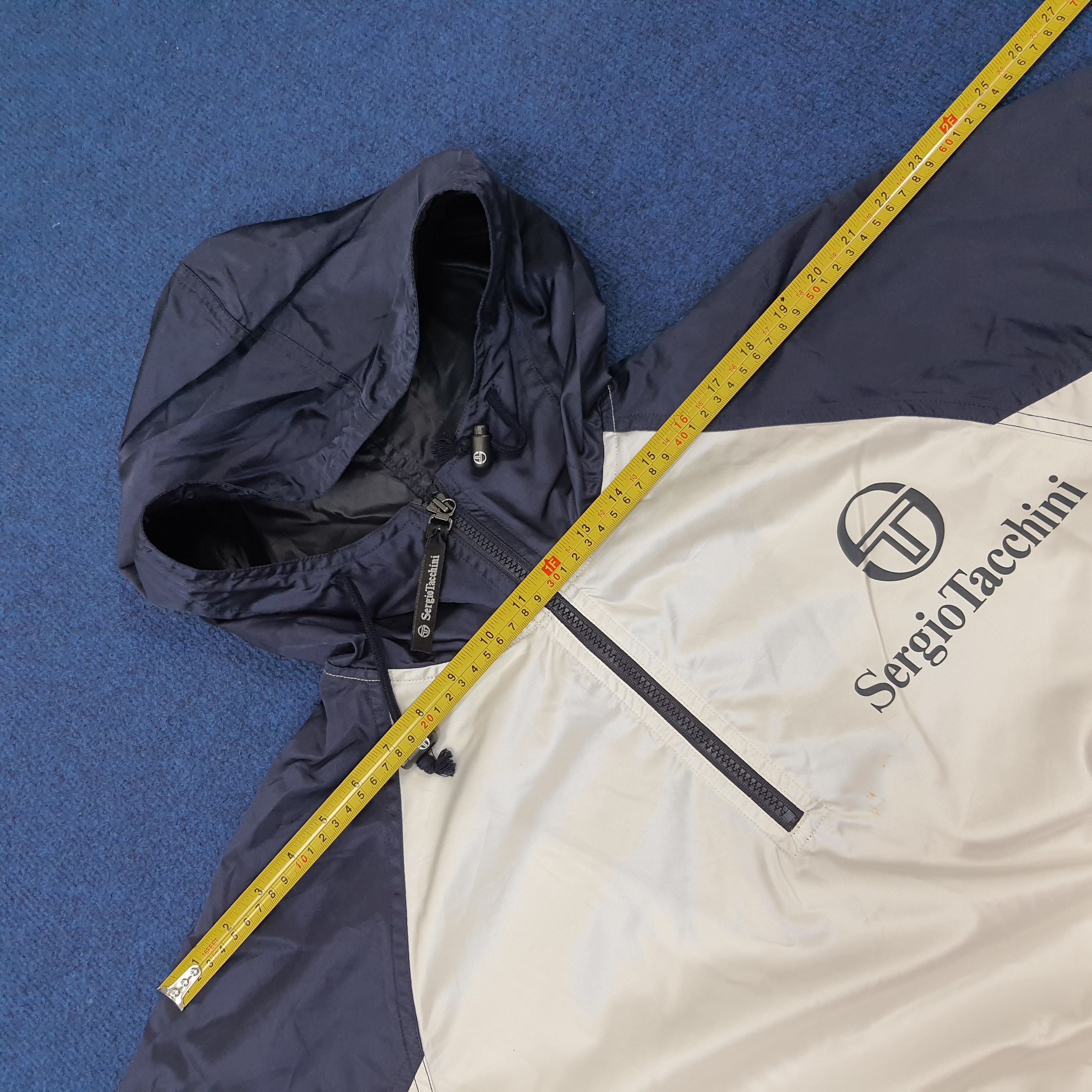 Sergio Tacchini Vintage Sergio Tacchini Half Zipper Jacket C238N10 Size US XL / EU 56 / 4 - 11 Thumbnail