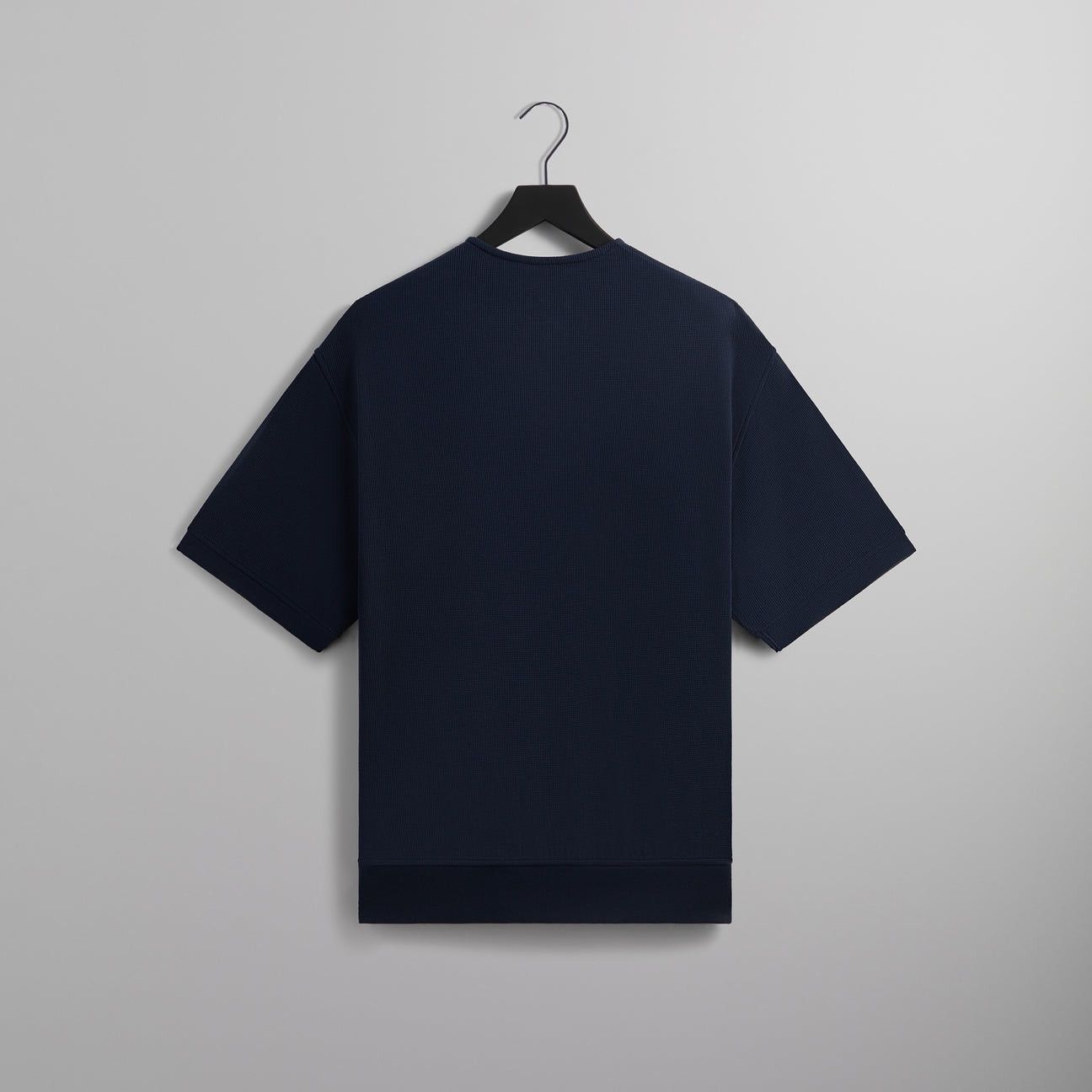 Kith Micro Waffle Colby Pullover in Nocturnal 2024 Size XL