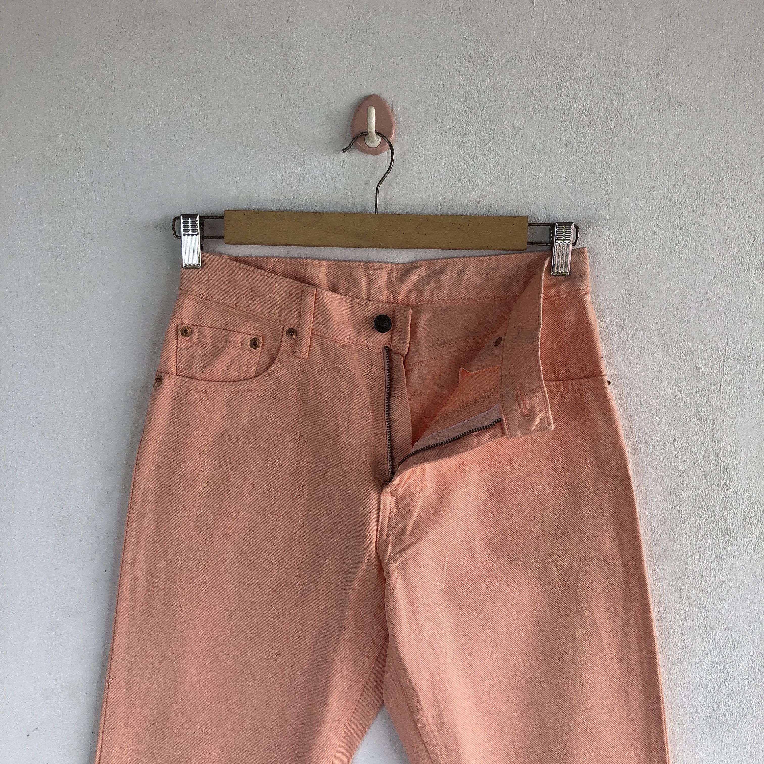 Levi's RARE Vintage Levis 554 Jeans Pink Levi's 554 Denim Pants Size 26" / US 2 / IT 38 - 7 Thumbnail