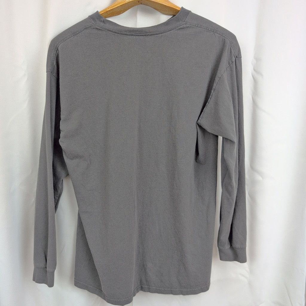 Nike × Vintage Vintage Nike Team Grey Long Sleeve T-Shirt XL Size US XL / EU 56 / 4 - 3 Thumbnail