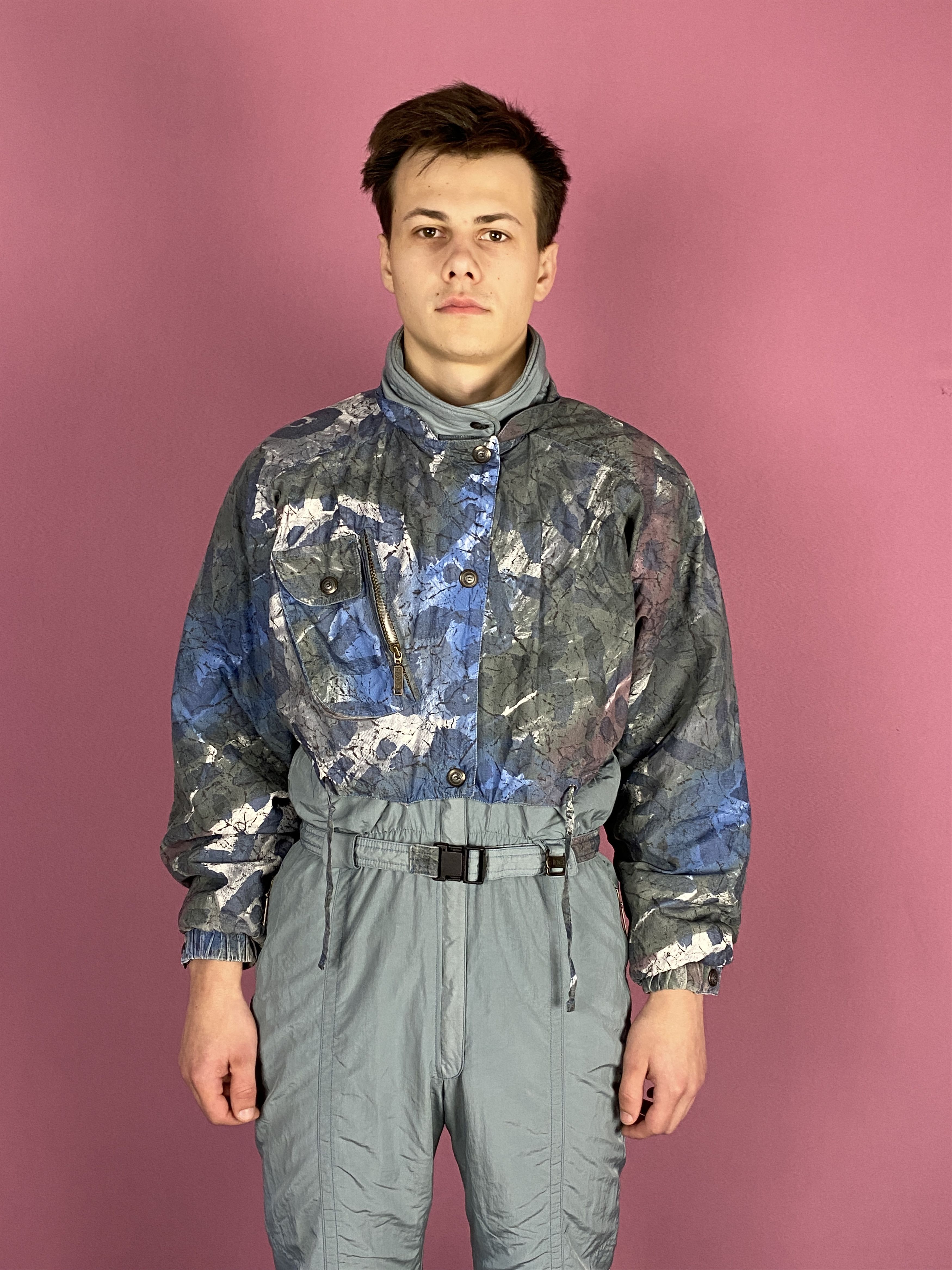 90s Eider Vintage Men's One Piece Ski Suit - L