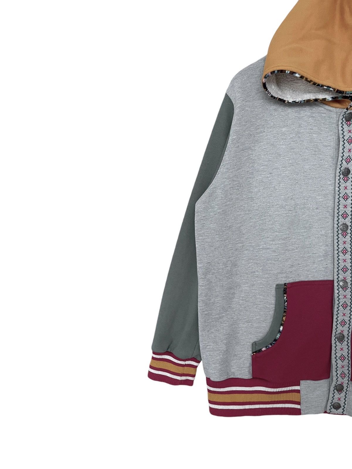Japanese Brand × Vintage Vintage Brand Mucho Titicaca Fur Snack Button Hoodies 1990s Size US M / EU 48-50 / 2 - 5 Thumbnail