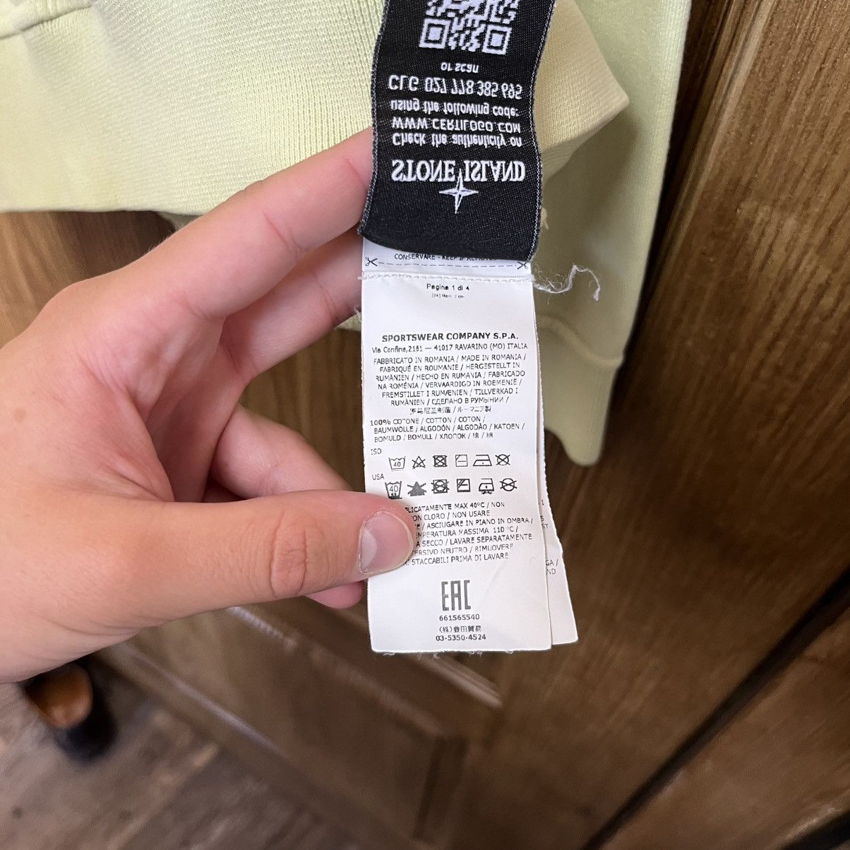 Stone Island Stone Island Sweatshirt Crew Neck Sweater Y2K Rare Size US L / EU 52-54 / 3 - 9 Thumbnail