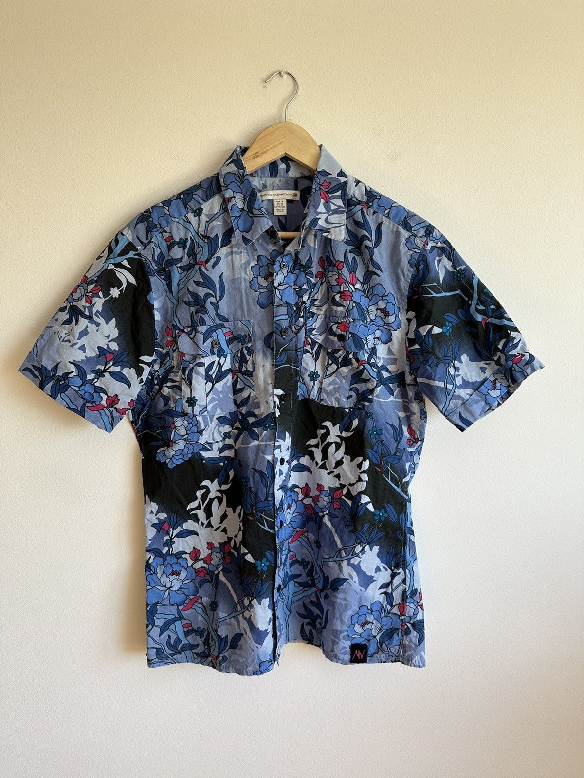 image of Matthew Williamson H&M Hawaiian Shirt Ss2009 in Floral, Men's (Size Medium)