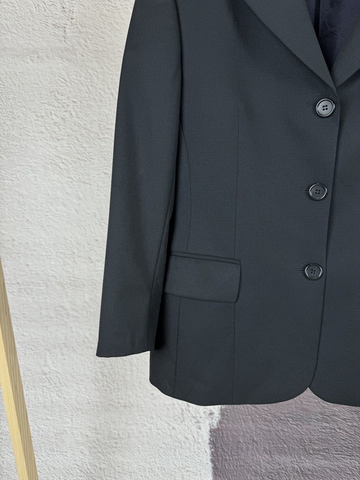 Burberry Burberry’s Prorsum vintage 100s wool black classic blazer Size M / US 6-8 / IT 42-44 - 5 Thumbnail