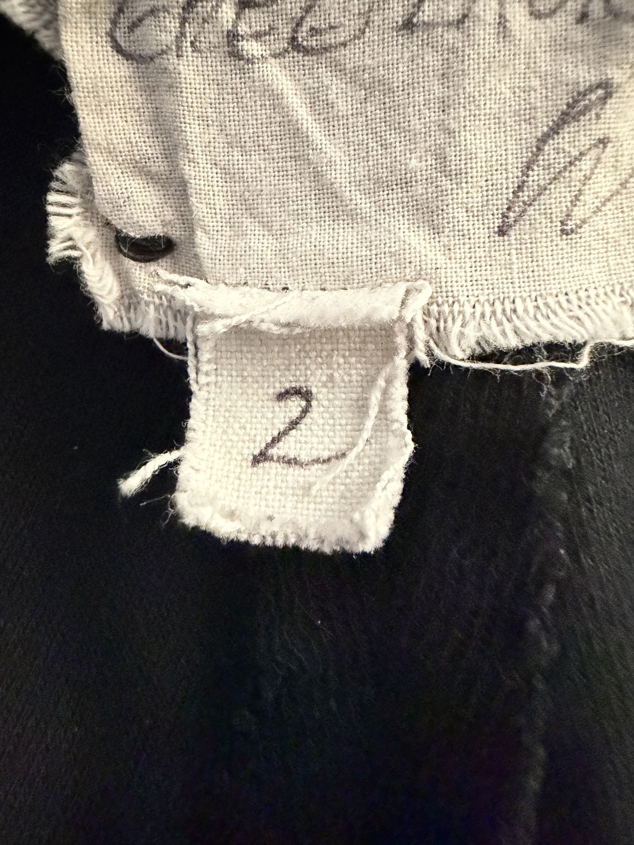 Greg Lauren Archive "The GL1 Pant" Jersey & Washed Silk Faille Size US 32 / EU 48 - 9 Thumbnail