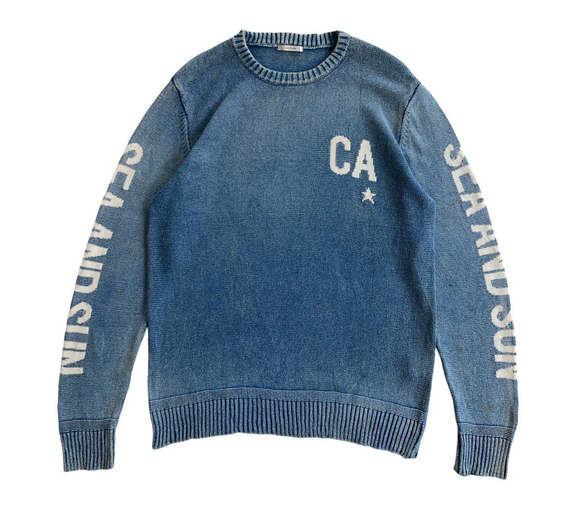 Japanese Brand Vintage Bayflow "Sea and Sun" knitted Jumper Sweater Size US M / EU 48-50 / 2 - 2 Thumbnail