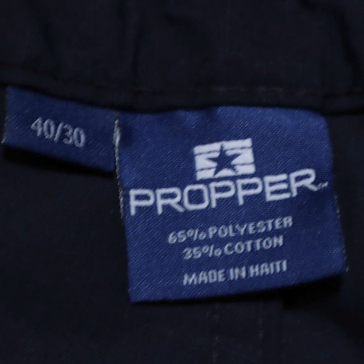 Propper VINTAGE Propper Tactical Cotton Blend Canvas Cargo Pants Navy Blue Men's 40 Size US 40 / EU 56 - 6 Thumbnail