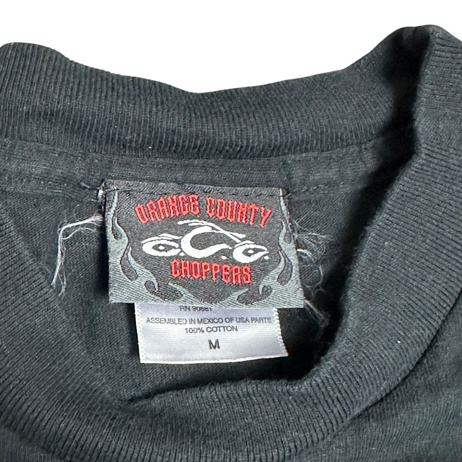 Harley Davidson × Vintage Y2K 2003 Orange County Choppers Long Sleeve Biker Tee Size US M / EU 48-50 / 2 - 3 Thumbnail