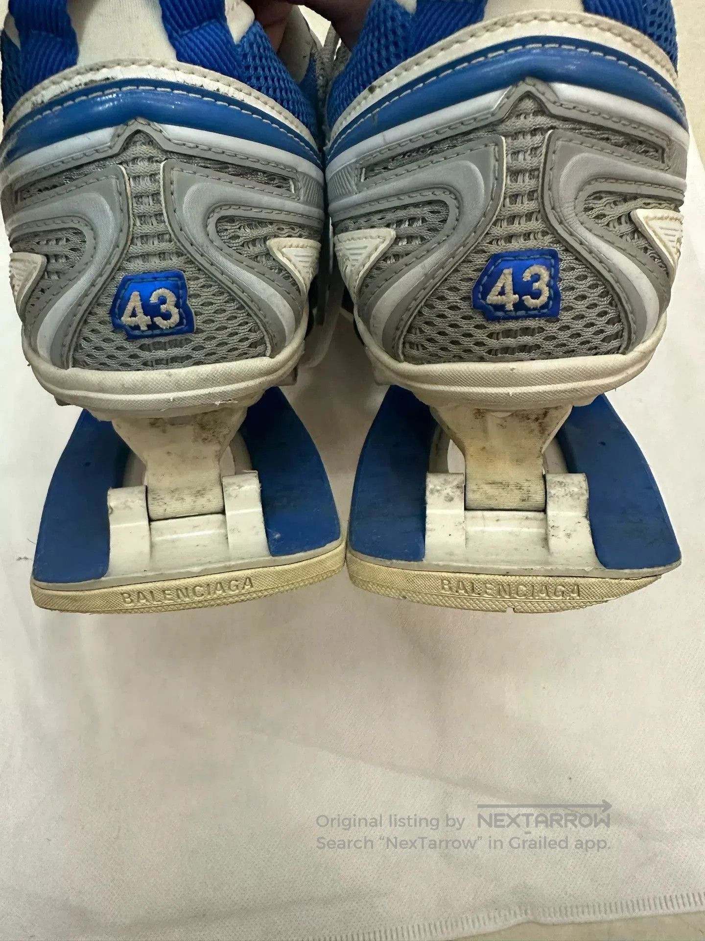 Balenciaga Balenciaga xpander blue sneakers with original box. Size US 10.5 / EU 43-44 - 3 Thumbnail
