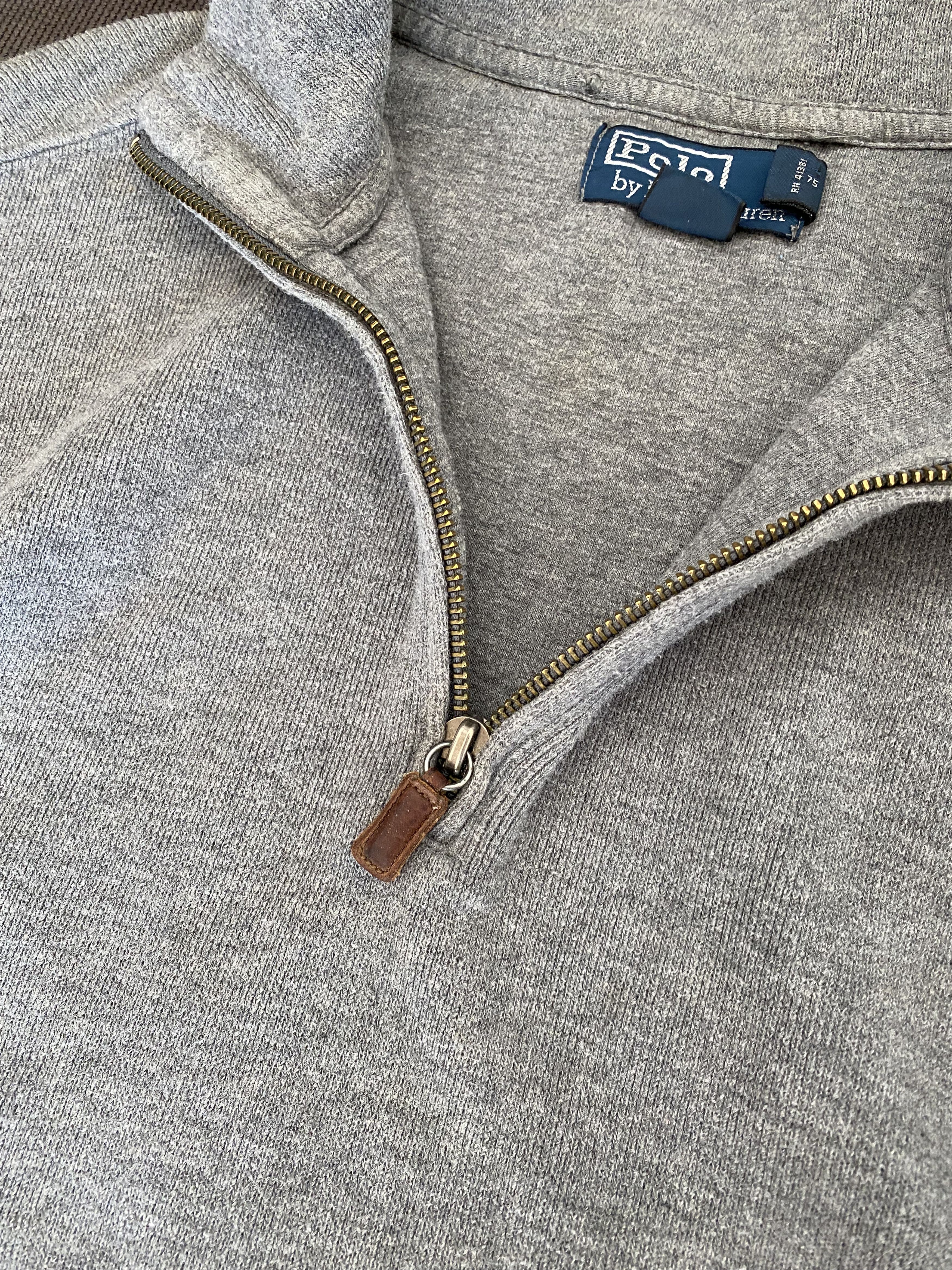 Polo Ralph Lauren Polo ralph lauren 1/3 zip vintage sweatshirt pullover Size US XXL / EU 58 / 5 - 5 Thumbnail