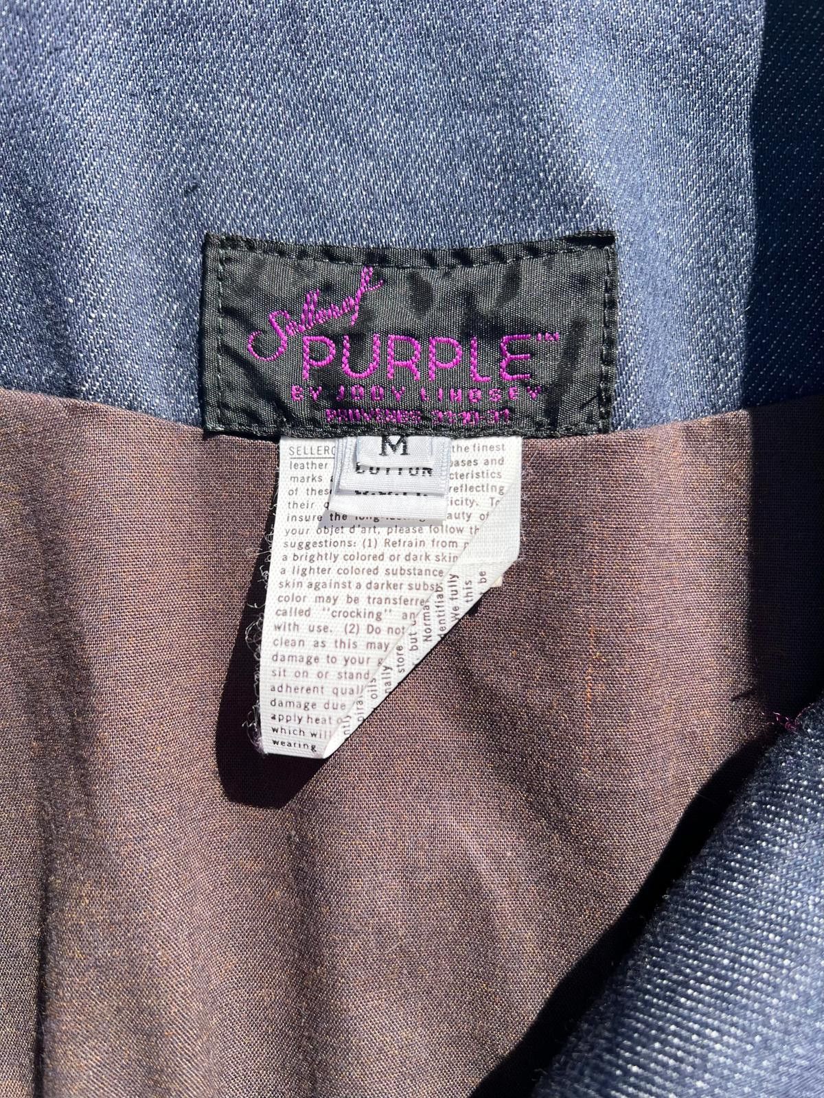 Other 1980s “Sellerof Purple” designer coat by Jody Lindsey Size M / US 6-8 / IT 42-44 - 4 Thumbnail