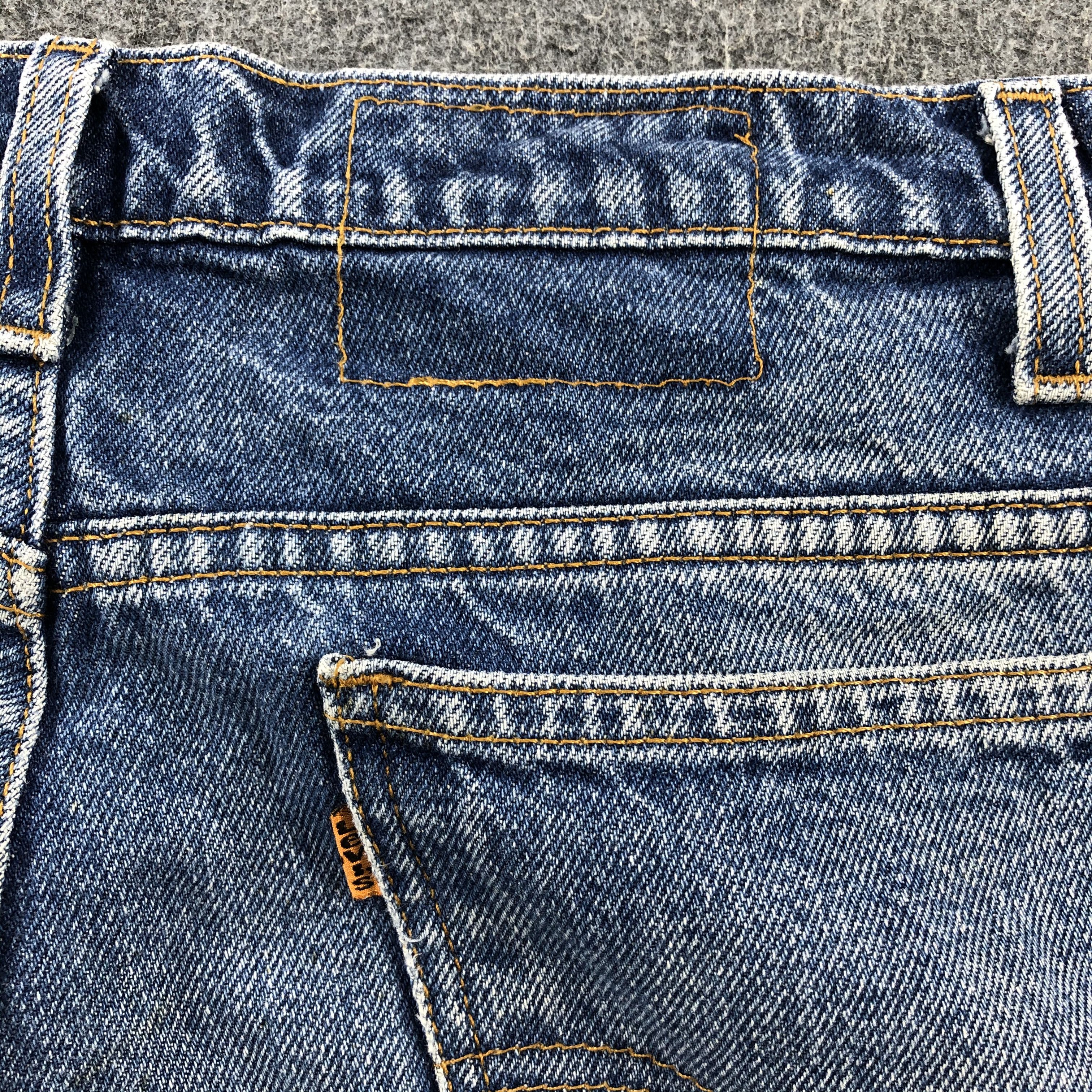 Levi's × Vintage 90s Vintage Levis 505 Orange Tab Jeans-JM1773 Size US 35 - 6 Thumbnail
