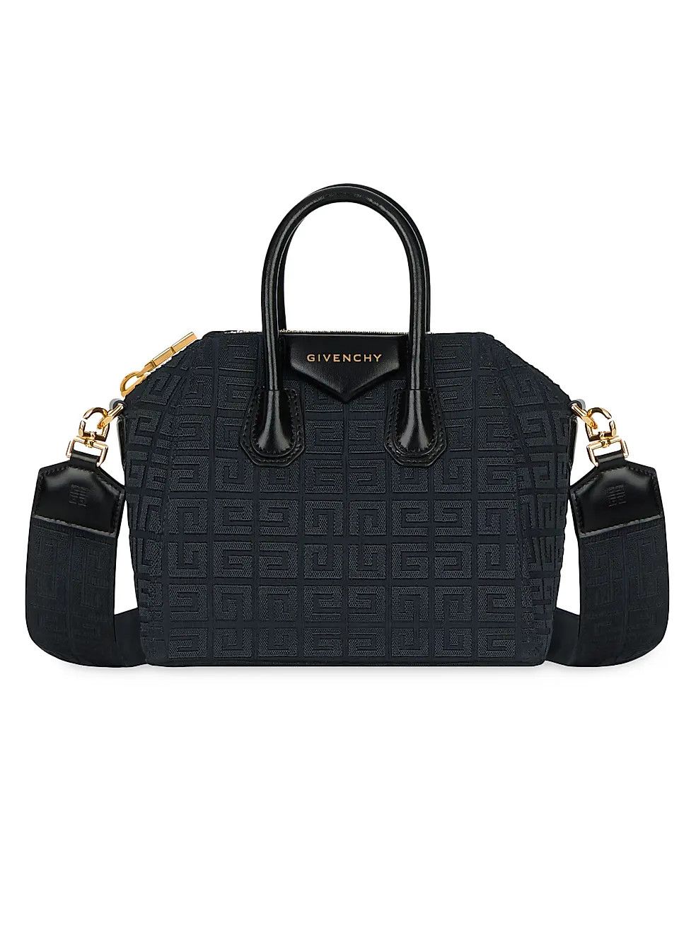 Givenchy os11x0826 Size: OS / Mini Antigona Top Handle Bag in Black Size ONE SIZE - 1 Thumbnail