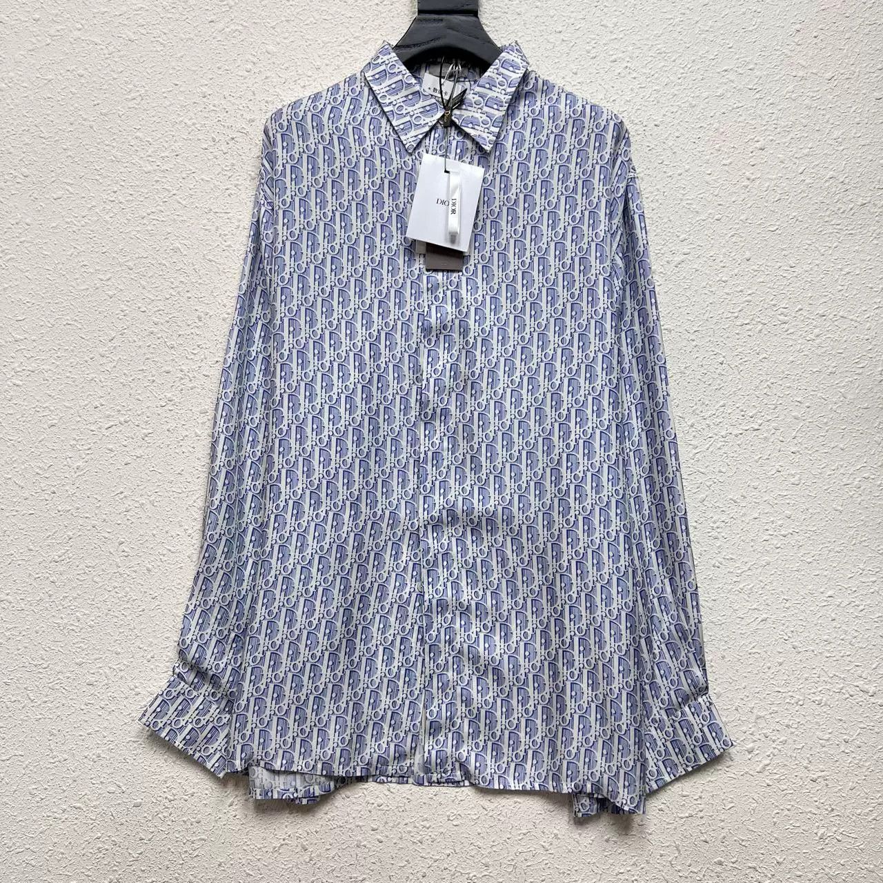 Dior DIOR New Logo Silk Monogram Shirt Size US M / EU 48-50 / 2 - 1 Thumbnail