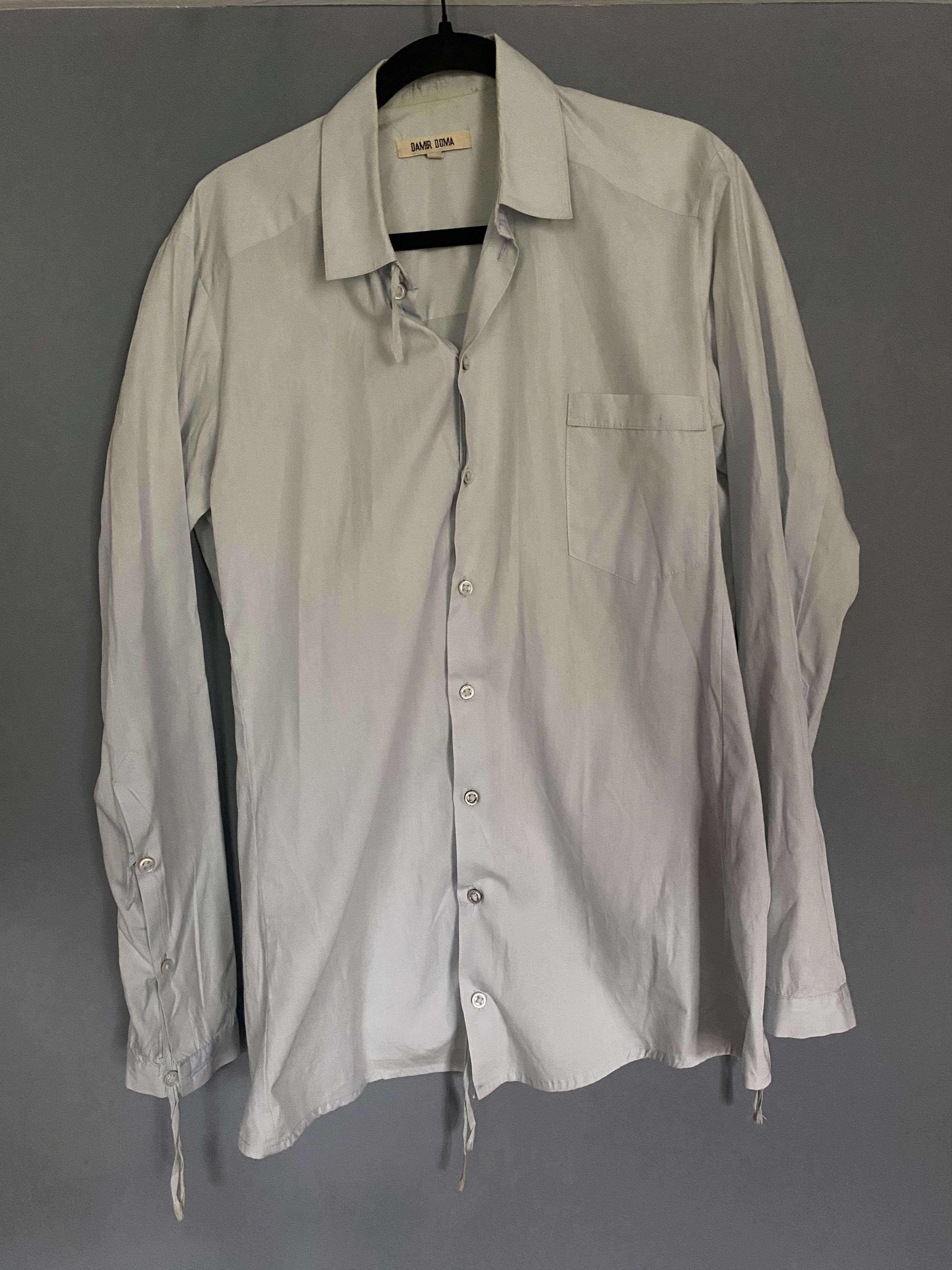 Damir Doma Pale blue Damir Doma tailored longsleeve button-up shirt Size US M / EU 48-50 / 2 - 1 Thumbnail