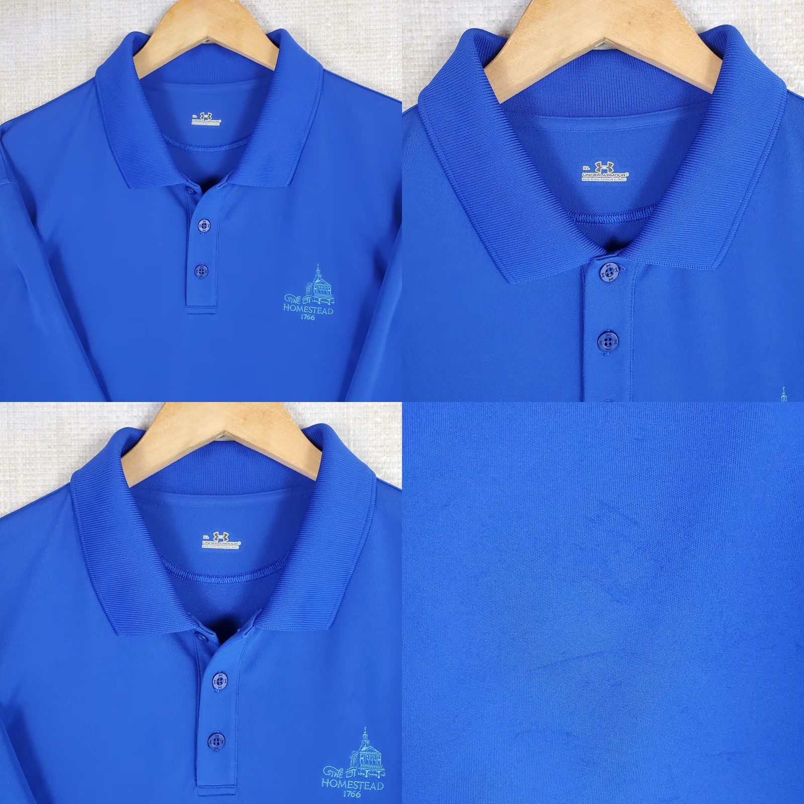 Under Armour Under Armour Men's Polo Shirt XL Blue Short Sleeve Performance Golf Size US XL / EU 56 / 4 - 9 Thumbnail