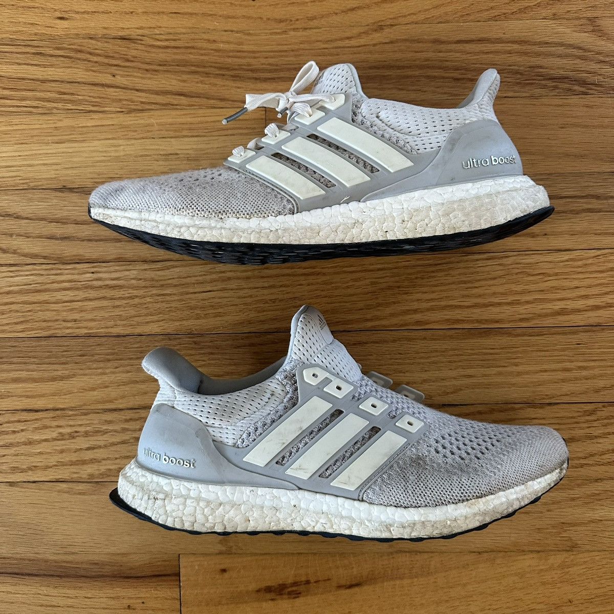 Adidas Retro Cream Adidas Ultra Boost 1.0 Size US 10 / EU 43 - 1 Thumbnail