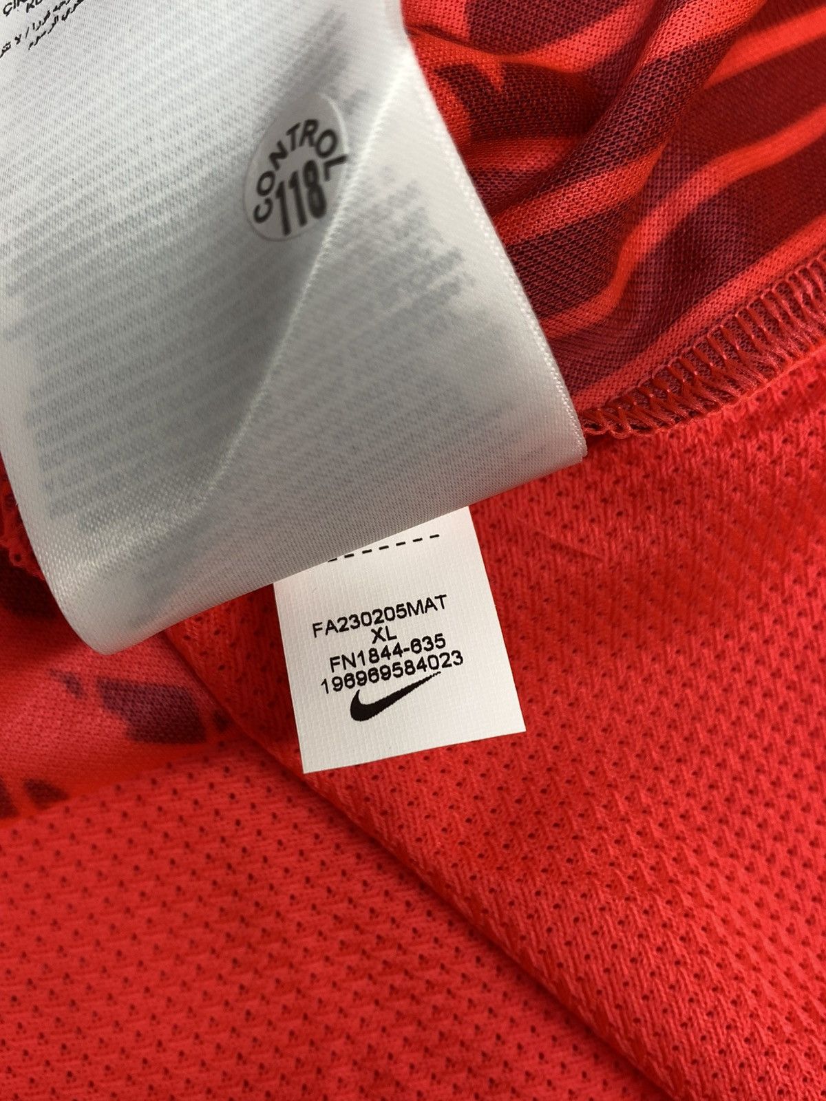 Nike × Undefeated Nike x Undefeated Birmingham FC 2023/24 Away Soccer Jersey Size US XL / EU 56 / 4 - 16 Thumbnail