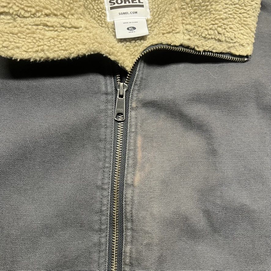 SOREL Sorel Sherpa Lined Canvas Vest XL Outwear Size US XL / EU 56 / 4 - 5 Thumbnail