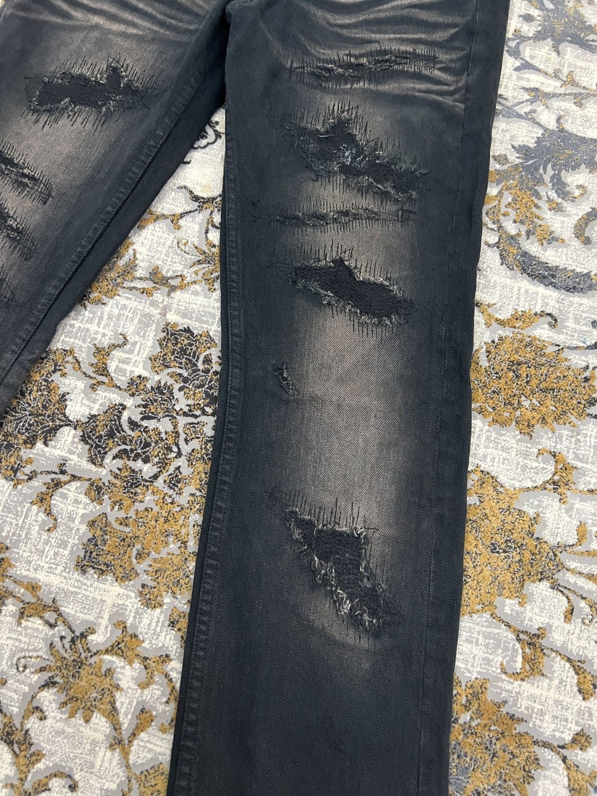 Tornado Mart TORNADO MART JAPANESE BRAND DISTRESSED DENIM Size US 33 - 8 Thumbnail