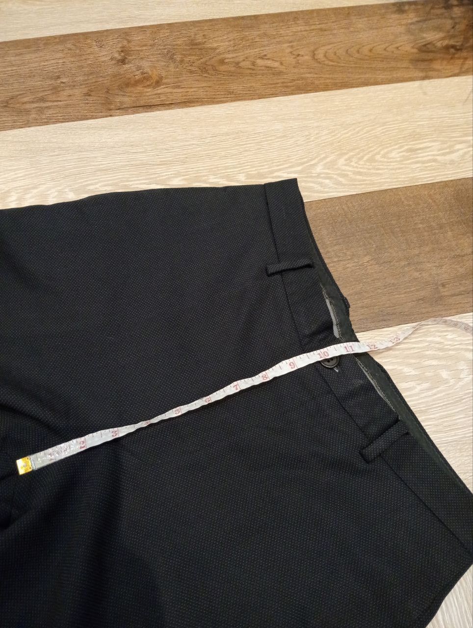 Giorgio Armani GIORGIO ARMANI BLEND WOOL SILK NYLON BAGGY TROUSERS Size US 30 / EU 46 - 12 Thumbnail