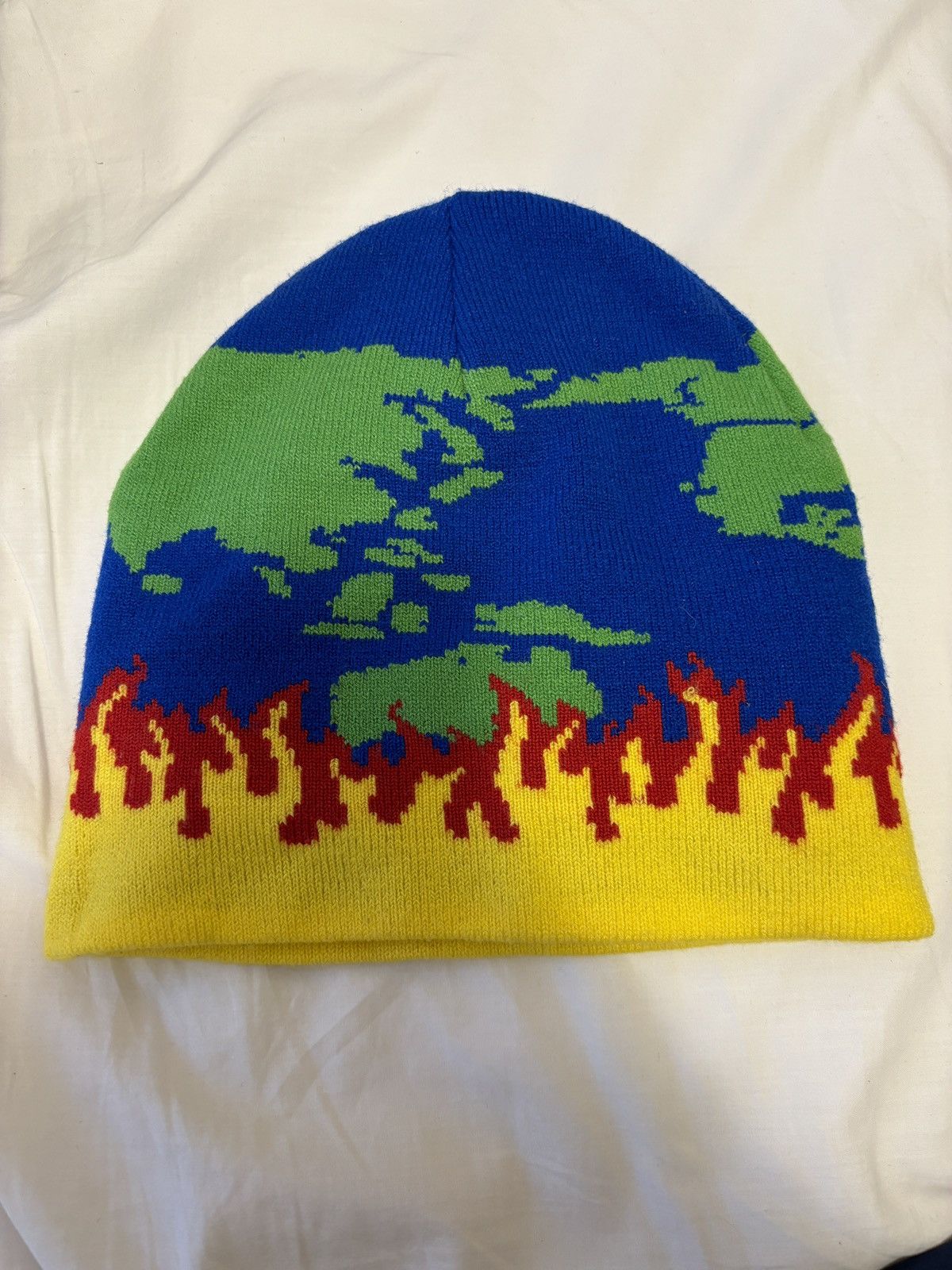 Iggy Iggy Global Warming Intarsia Knit Beanie Size ONE SIZE - 1 Thumbnail