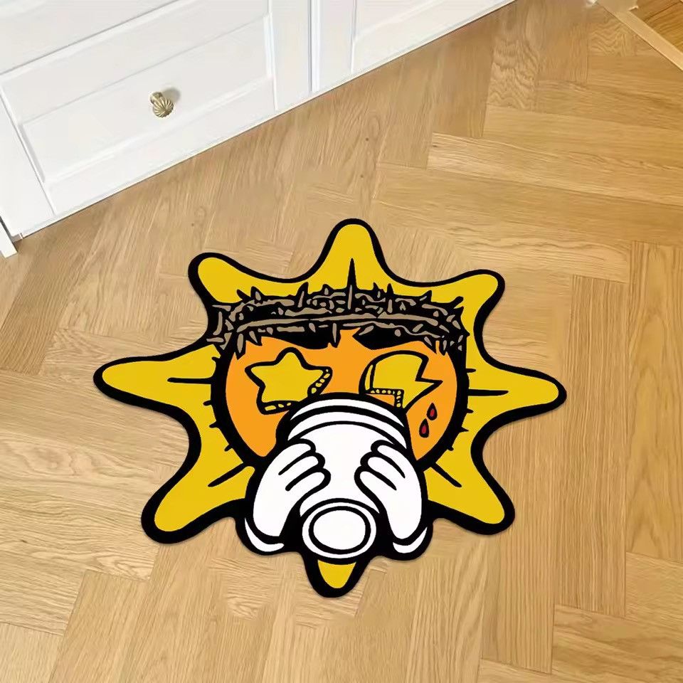 Other SUN Shaped Carpet 80 X 80 cm Size ONE SIZE - 5 Thumbnail