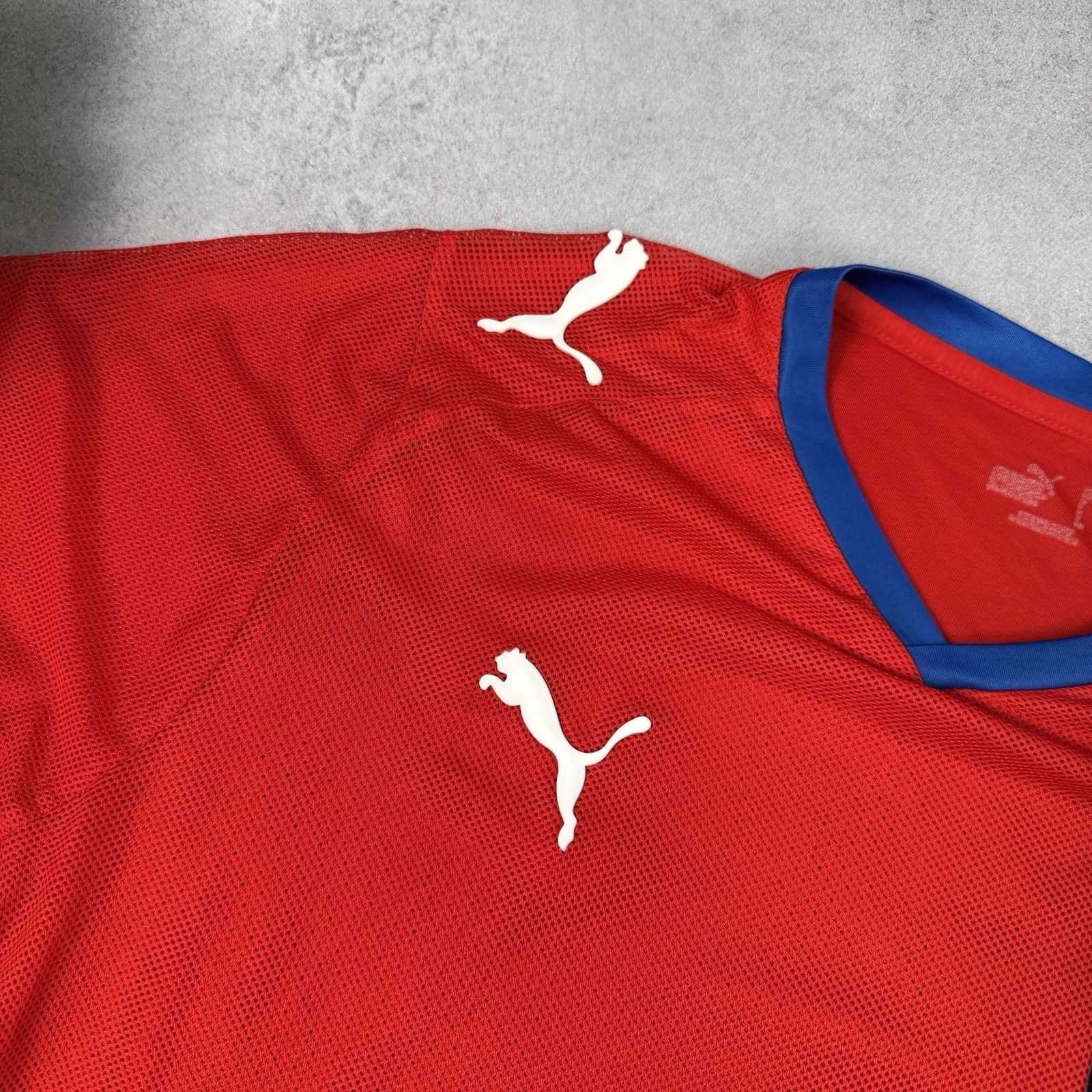 Puma Czech Republic 2008 - 2009 Home football shirt jersey Soccer Size US M / EU 48-50 / 2 - 5 Thumbnail