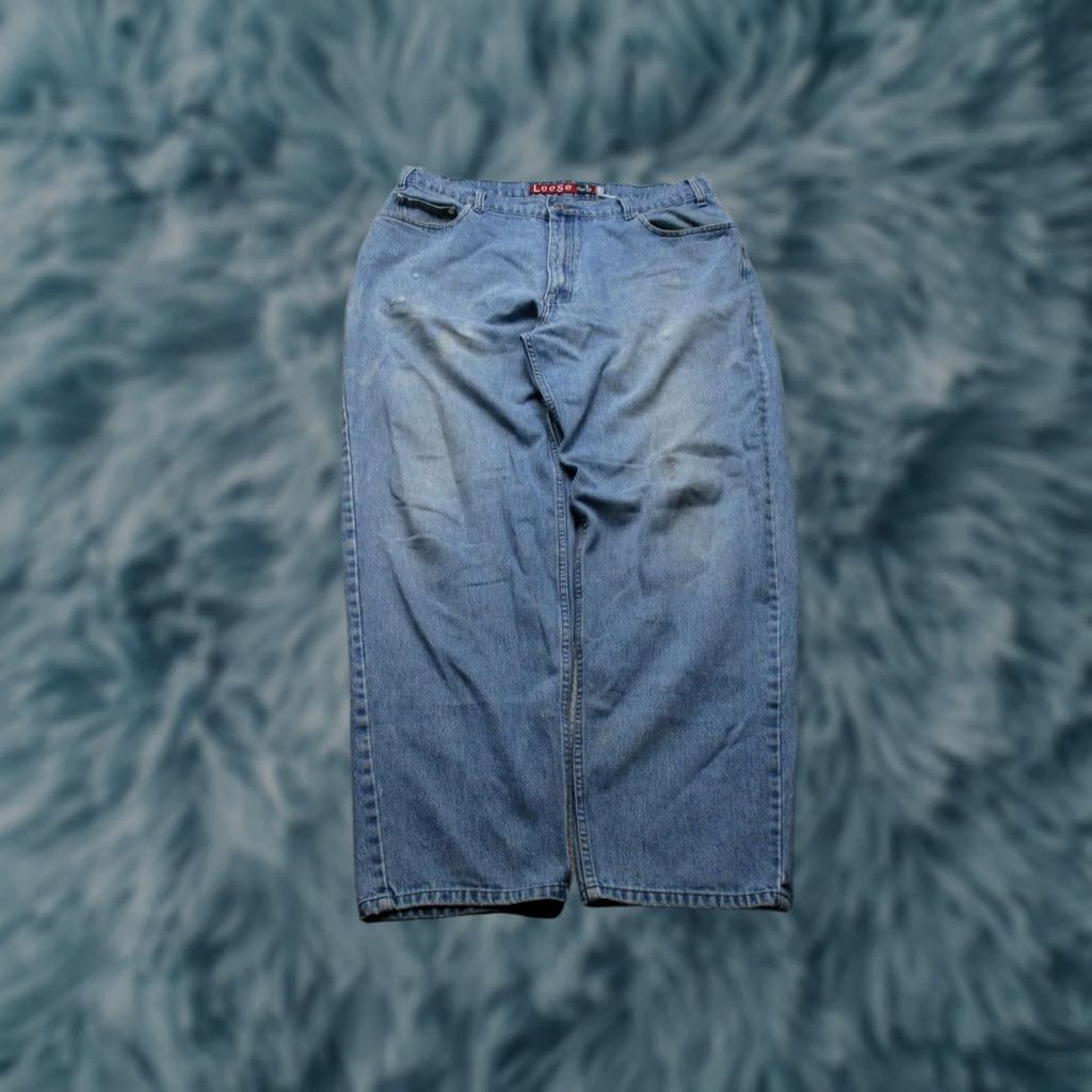 Levi's Levis silver tab jeans vintage baggy washed pants 33x32