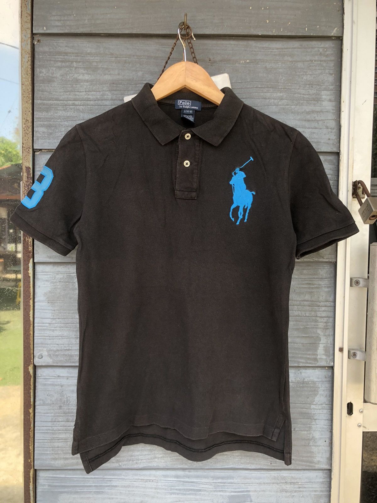 Vintage Polo by Ralph Lauren Big Pony #3 Polo Tshirt, image size:1200x1600