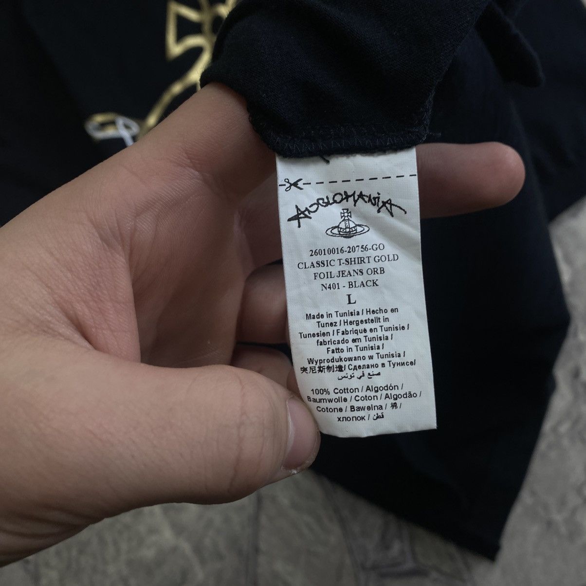 Vivienne Westwood Vivienne Westwood Big Logo T shirt Size US L / EU 52-54 / 3 - 7 Thumbnail