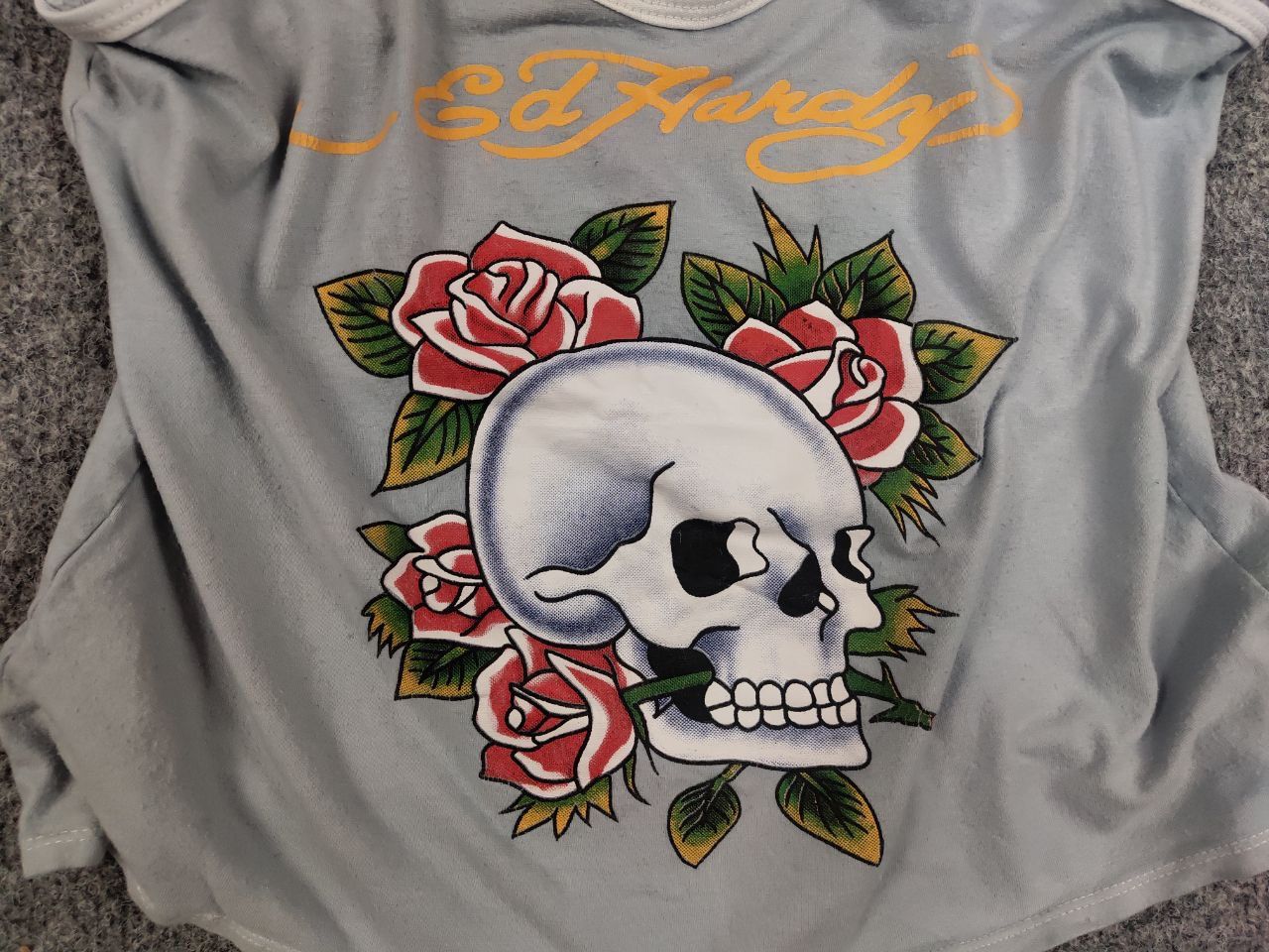 Ed Hardy Vintage Ed Hardy Christian sleeveless Top T-shirt Y2K Style Size M / US 6-8 / IT 42-44 - 6 Thumbnail