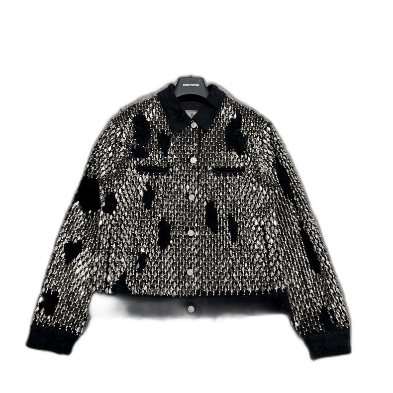 Givenchy Givenchy Givenchy Heavy Design Denim Jacket -2507 Size US S / EU 44-46 / 1 - 1 Thumbnail