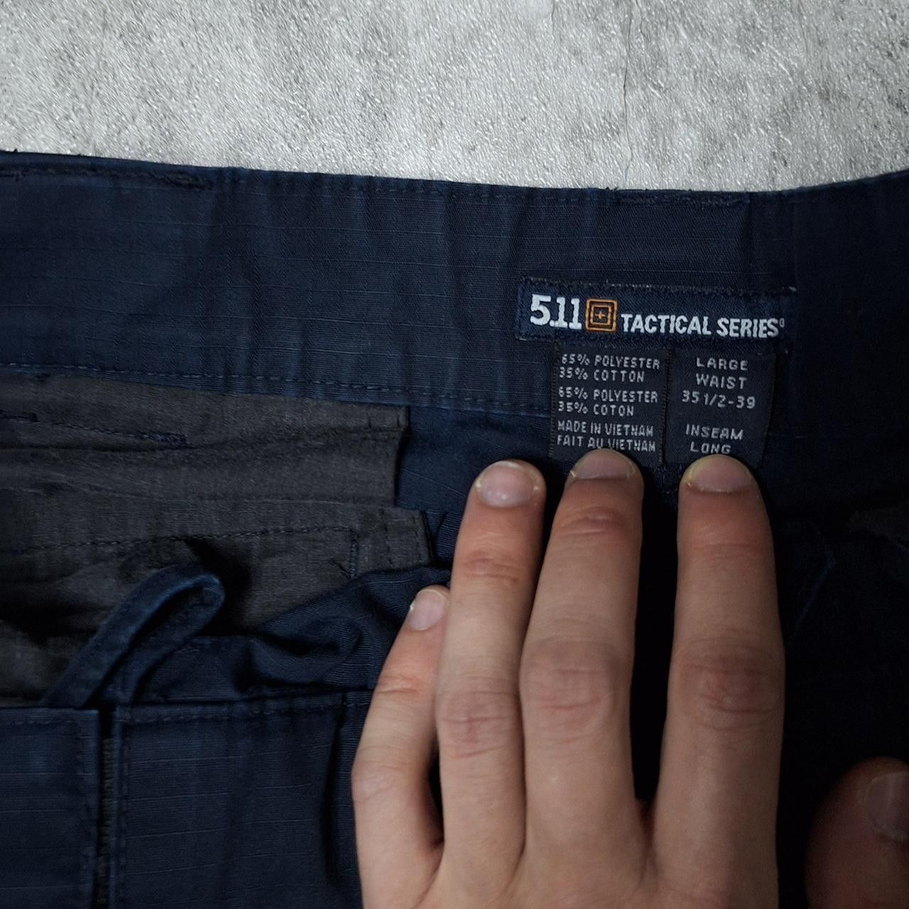 5.11 Navy blue 511 tactical cargo pants #techwear Size US 35 - 3 Thumbnail