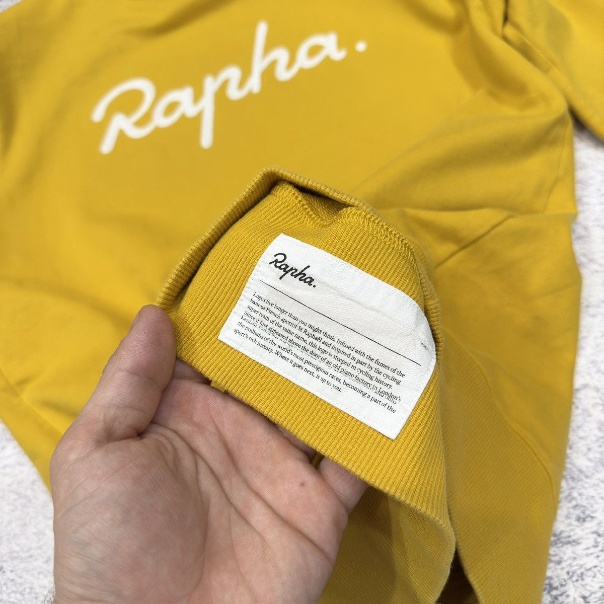 Rapha Rapha Mens Logo Sweatshirt S size Size US S / EU 44-46 / 1 - 6 Thumbnail