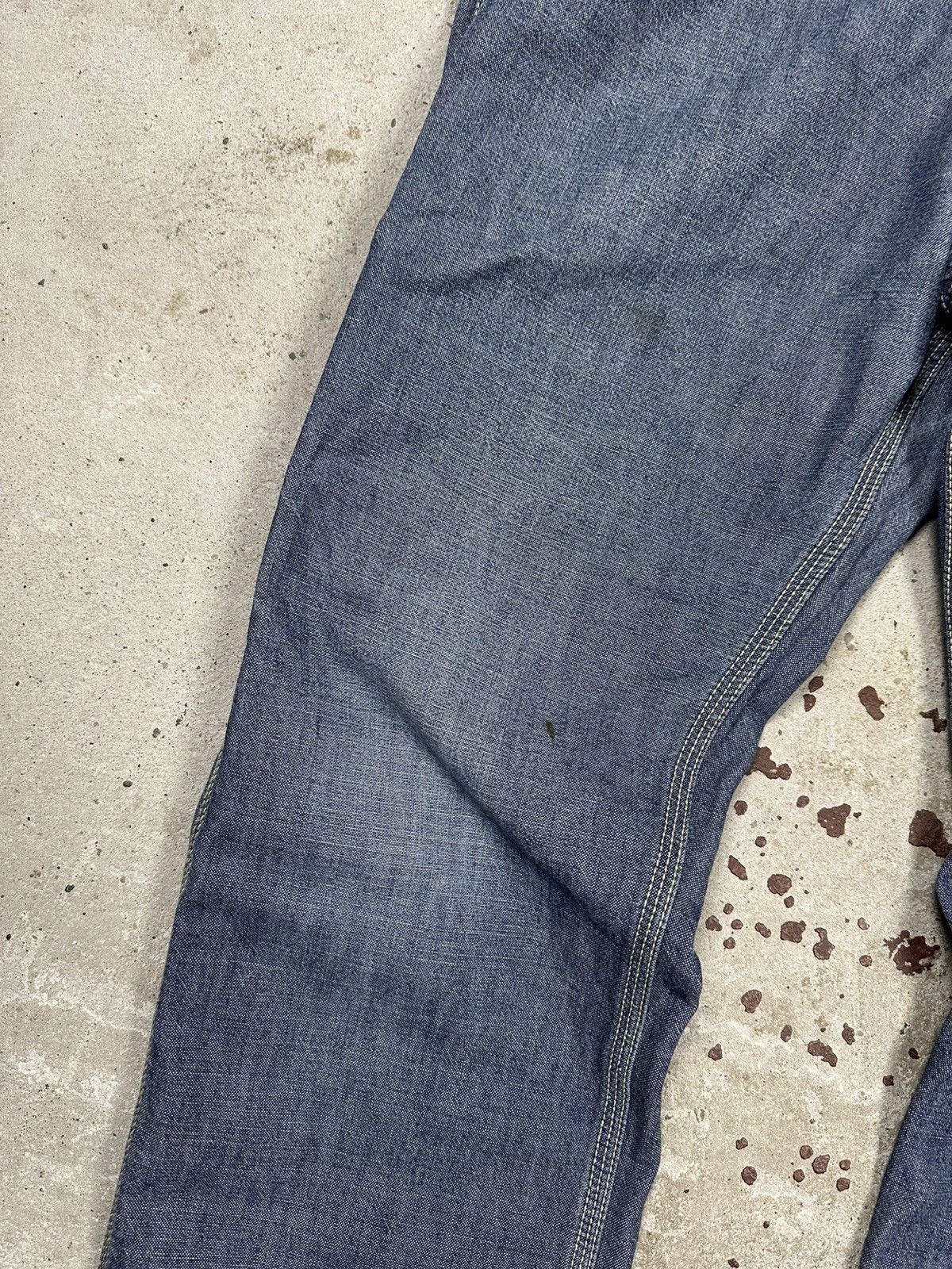 Diesel × Vintage Vintage 2001 Diesel Distressed Carpenter Denim Pants Jeans Size US 32 / EU 48 - 13 Thumbnail