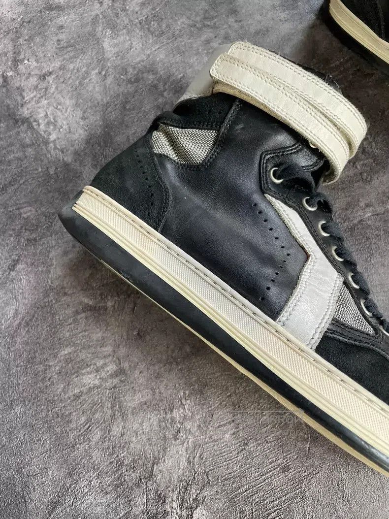 Dior Dior Patchwork Magic Tape High-Top Canvas Shoes Size US 6.5 / EU 39-40 - 4 Thumbnail
