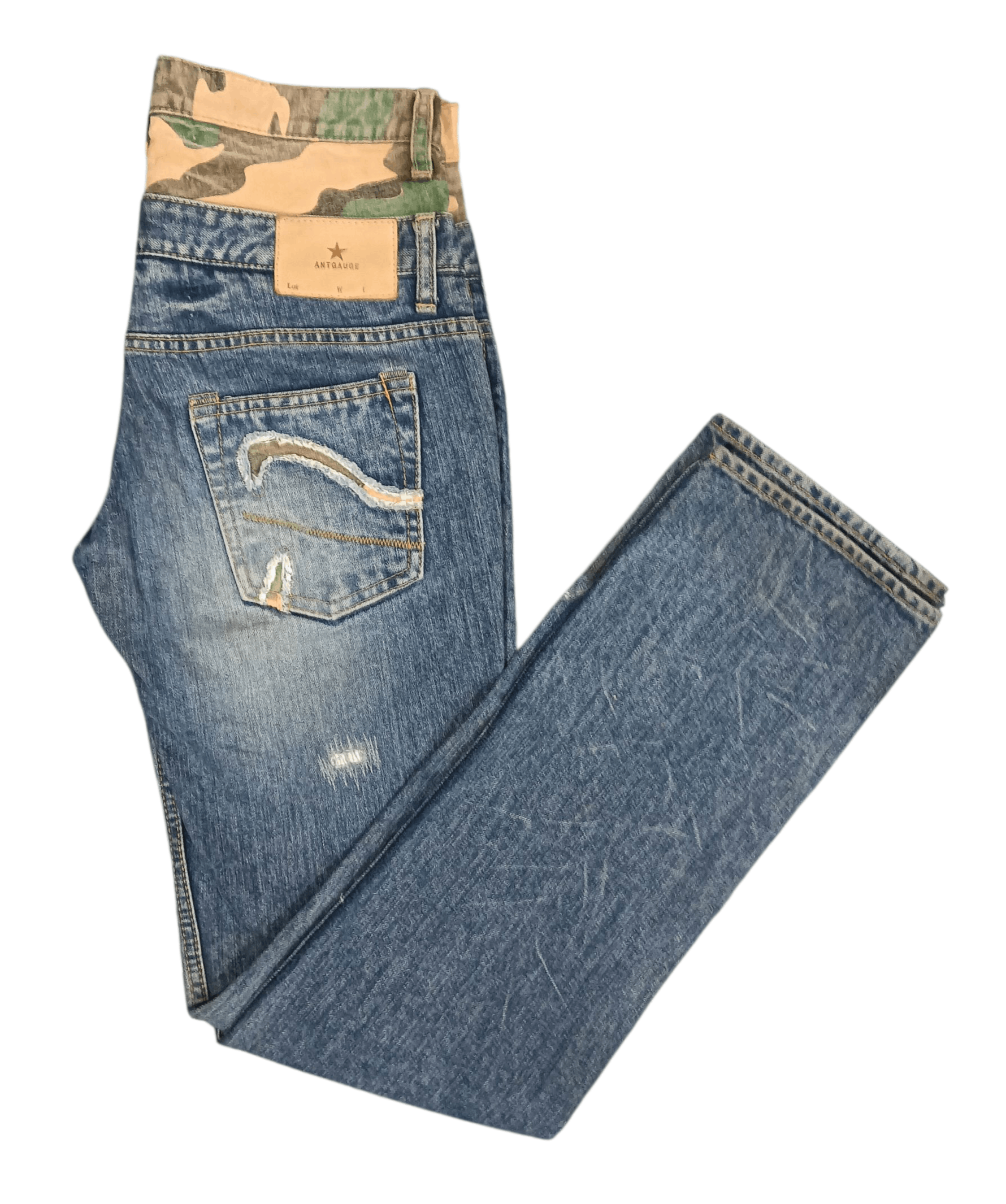 Other Distressed Jeans Double Waist Camo Size US 32 / EU 48 - 4 Thumbnail