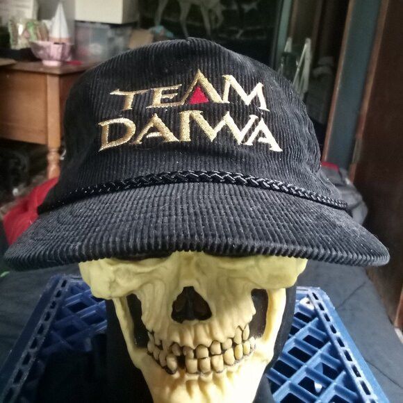Other Deadstock Vintage Team Daiwa Corduroy Snap Hat Cap Size ONE SIZE - 1 Thumbnail