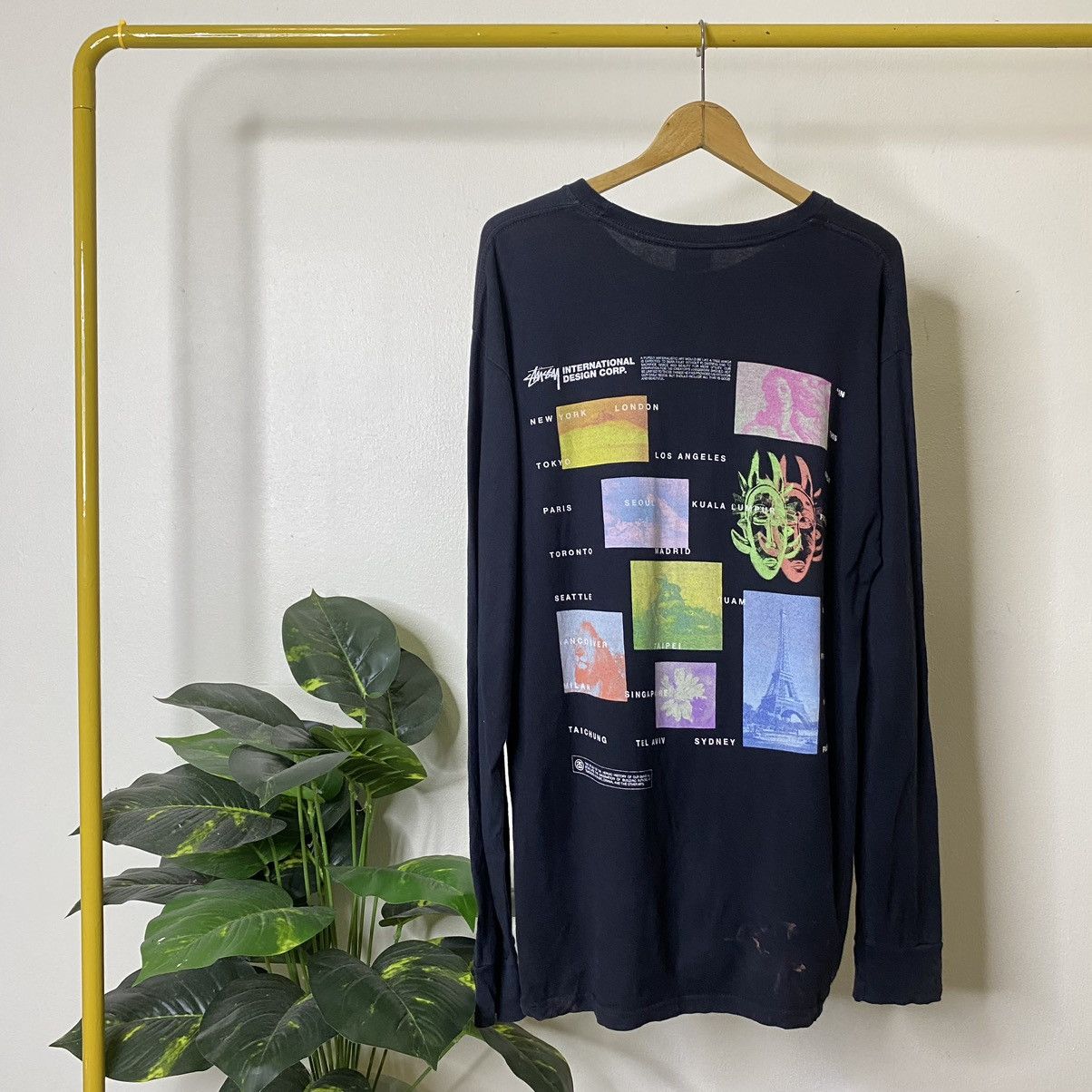 Stussy Stussy International Design Corp LS T Shirt Size US L / EU 52-54 / 3 - 1 Thumbnail