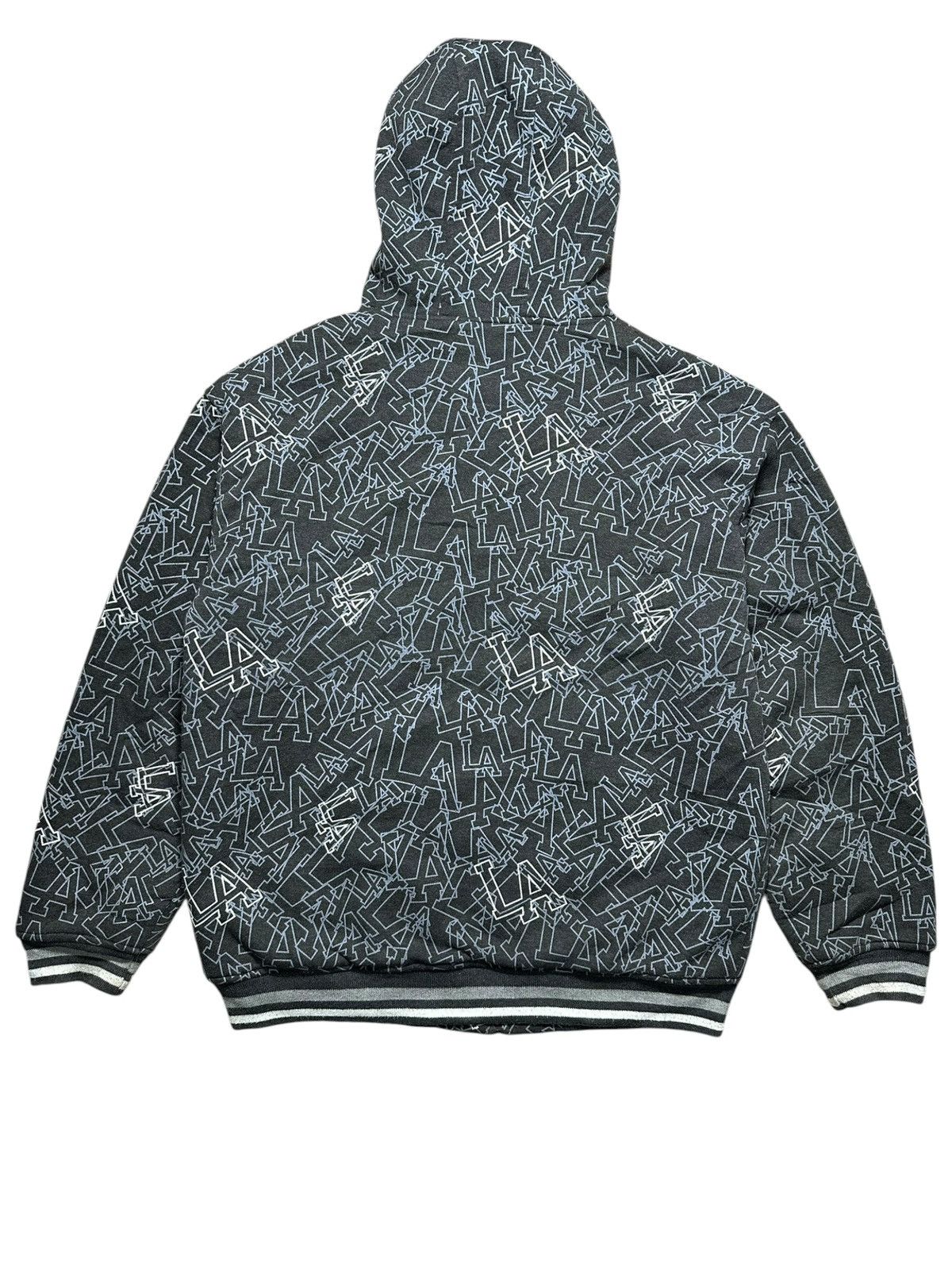 Vintage Victorious Urban Underground "LA" graphic pattern Hoodie Size US XXL / EU 58 / 5 - 4 Thumbnail