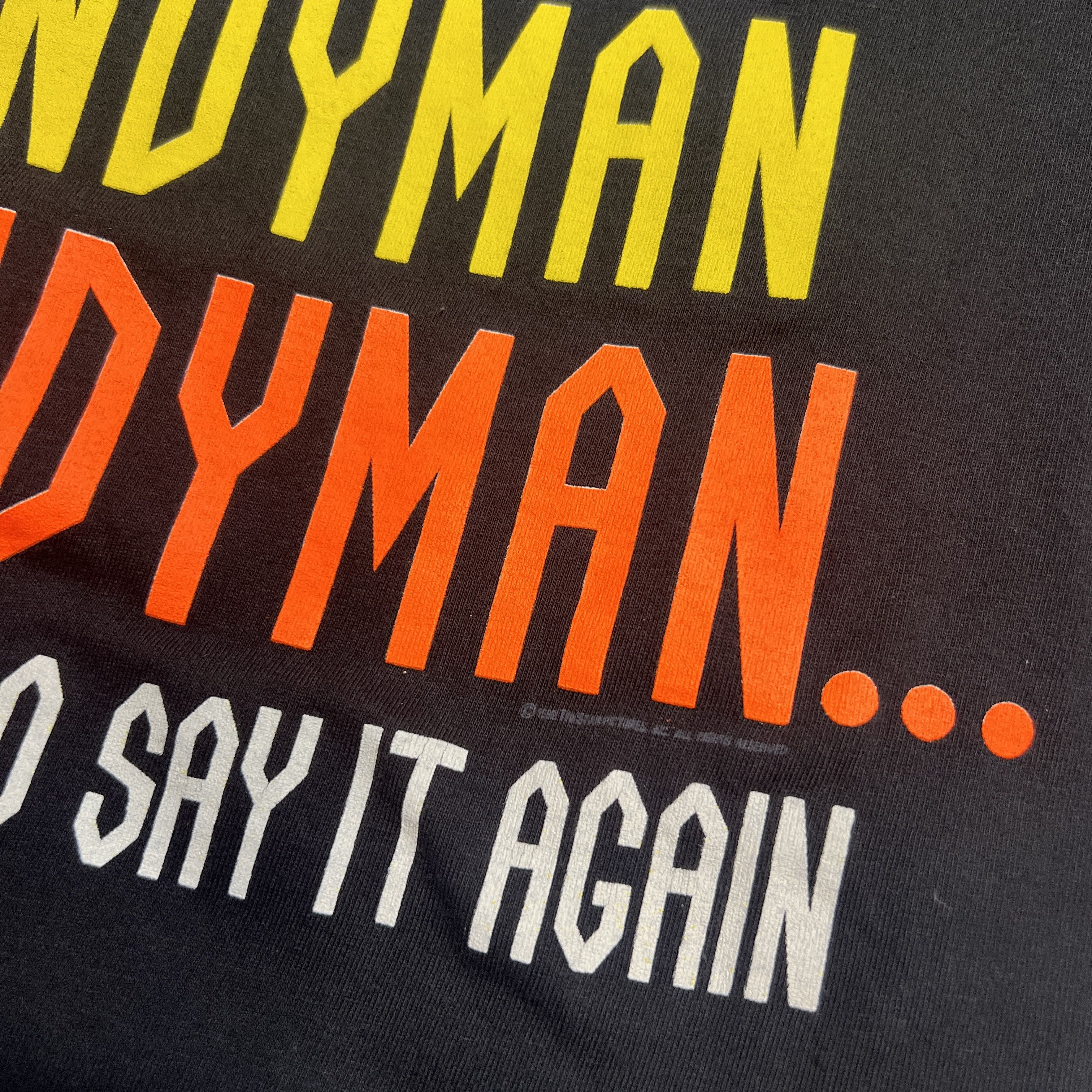 Vintage 1992 Candyman Promo Horro Movie Tee Rare Size US XL / EU 56 / 4 - 4 Thumbnail