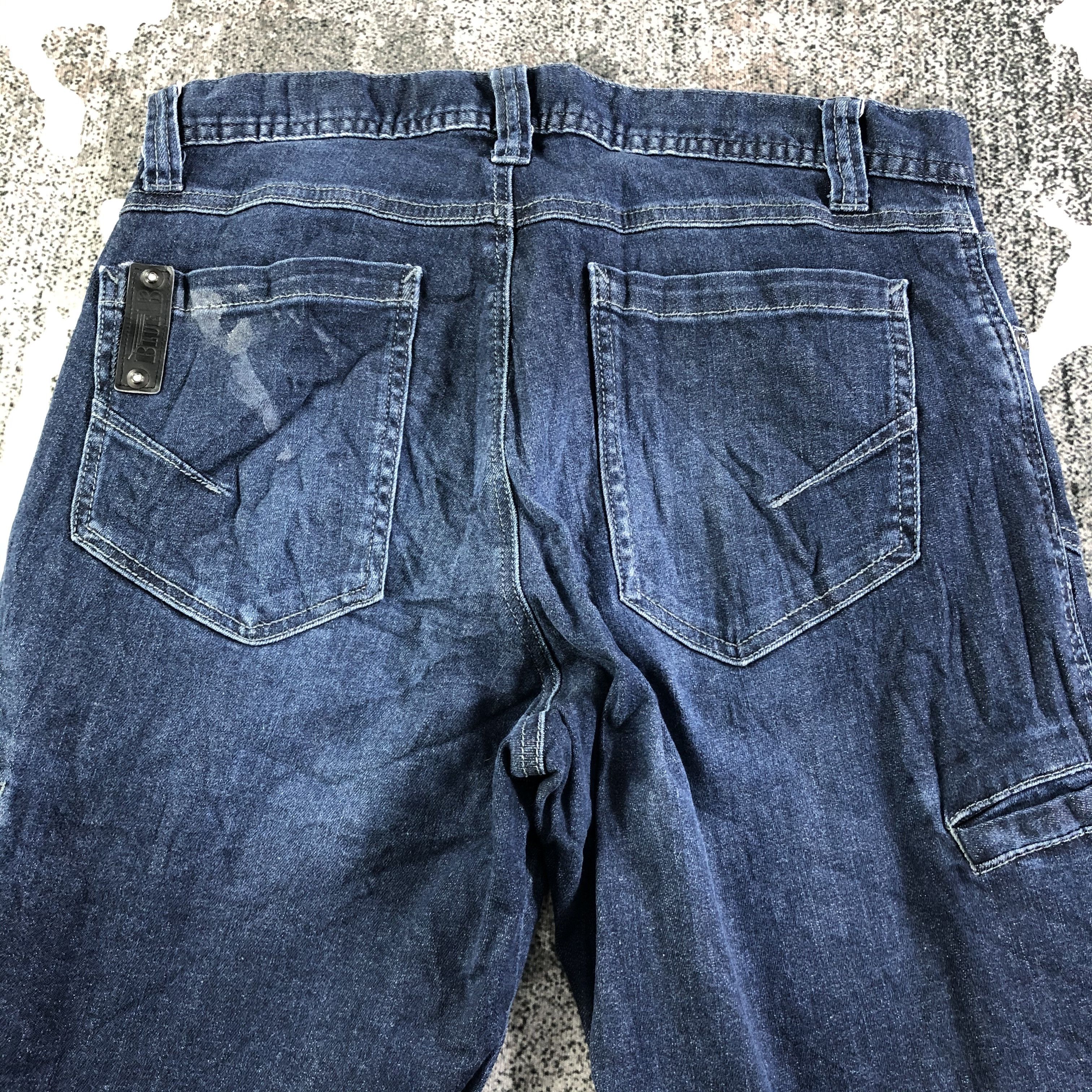 Japanese Brand Vintage Japanese Brand Denim Cargo Pants KJ1937 Size US 32 / EU 48 - 4 Thumbnail