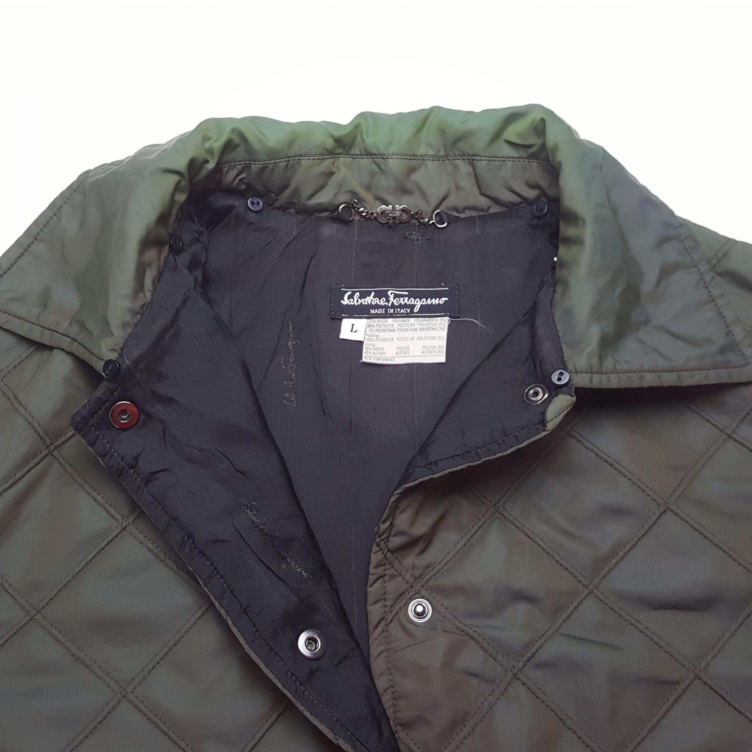 Salvatore Ferragamo Vintage Salvatore Ferragamo Luxury Brand Jacket C314N28 Size US M / EU 48-50 / 2 - 6 Thumbnail