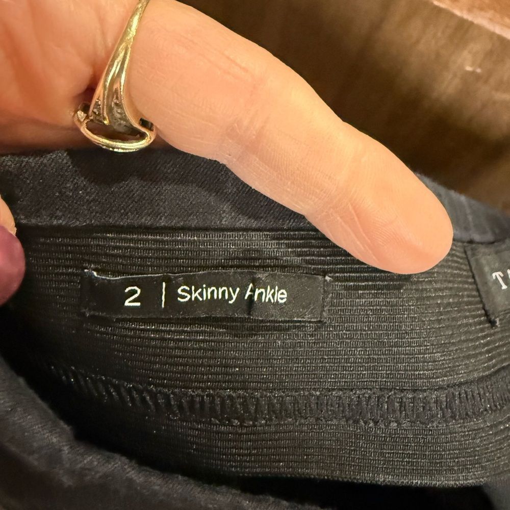 Other Talbots Black Skinny Pants Sleek and Versatile Size 26" / US 2 / IT 38 - 8 Thumbnail